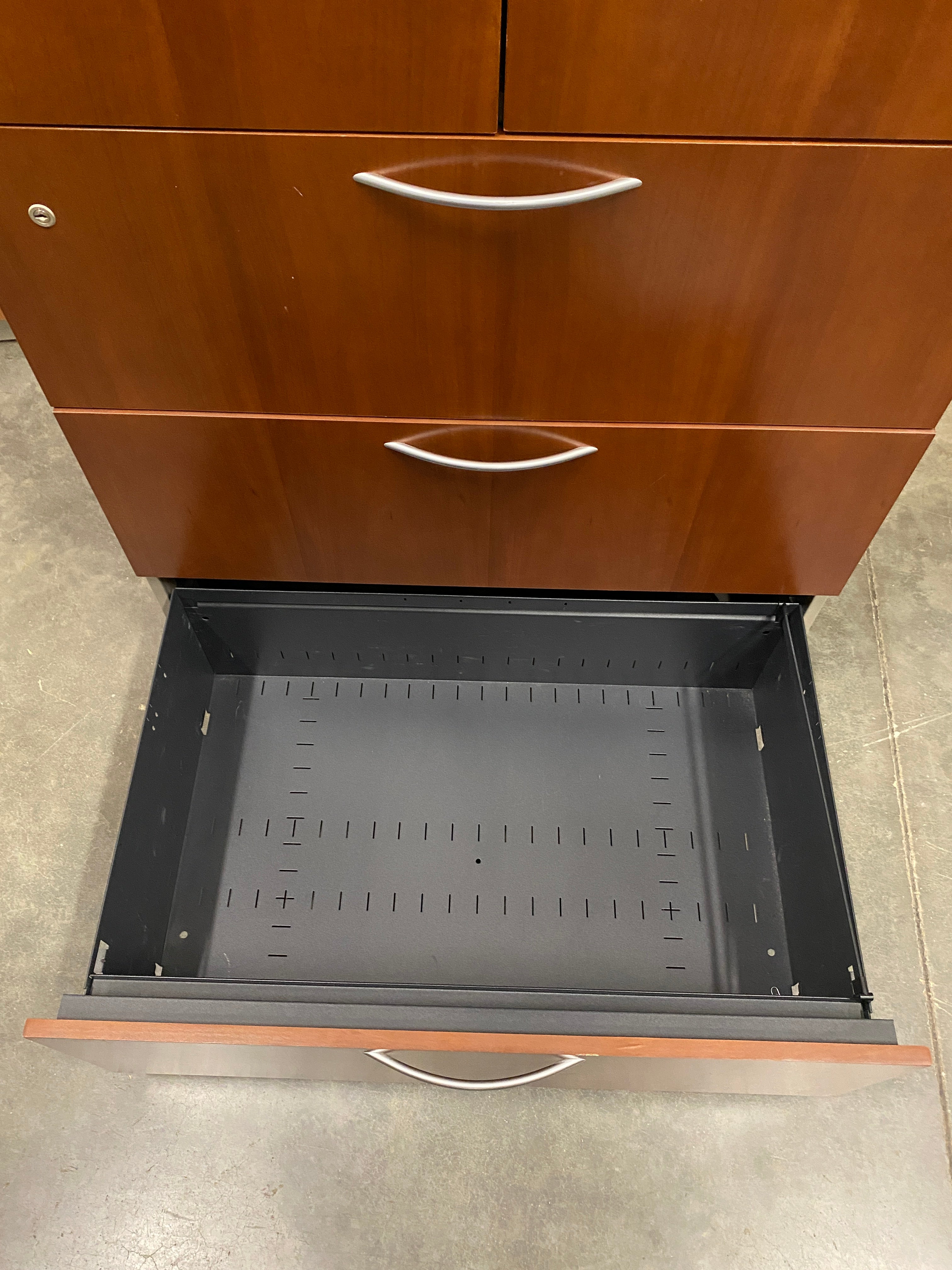 Steelcase # RCC24365EW Wooden Facade Storage Cabinet