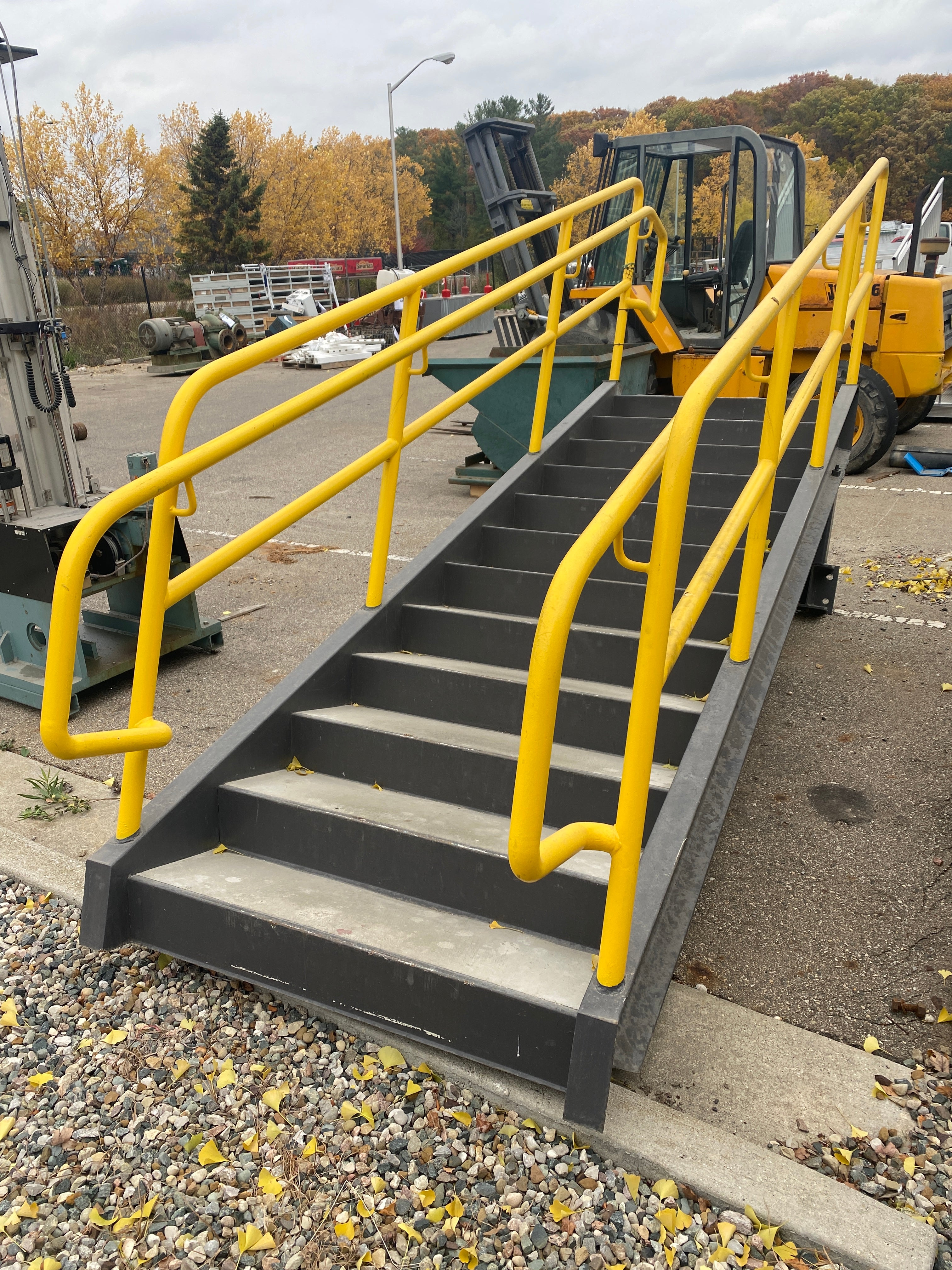 Industrial 11-Step Staircase