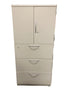 Steelcase # RCC18305EW White Metal Storage Cabinet