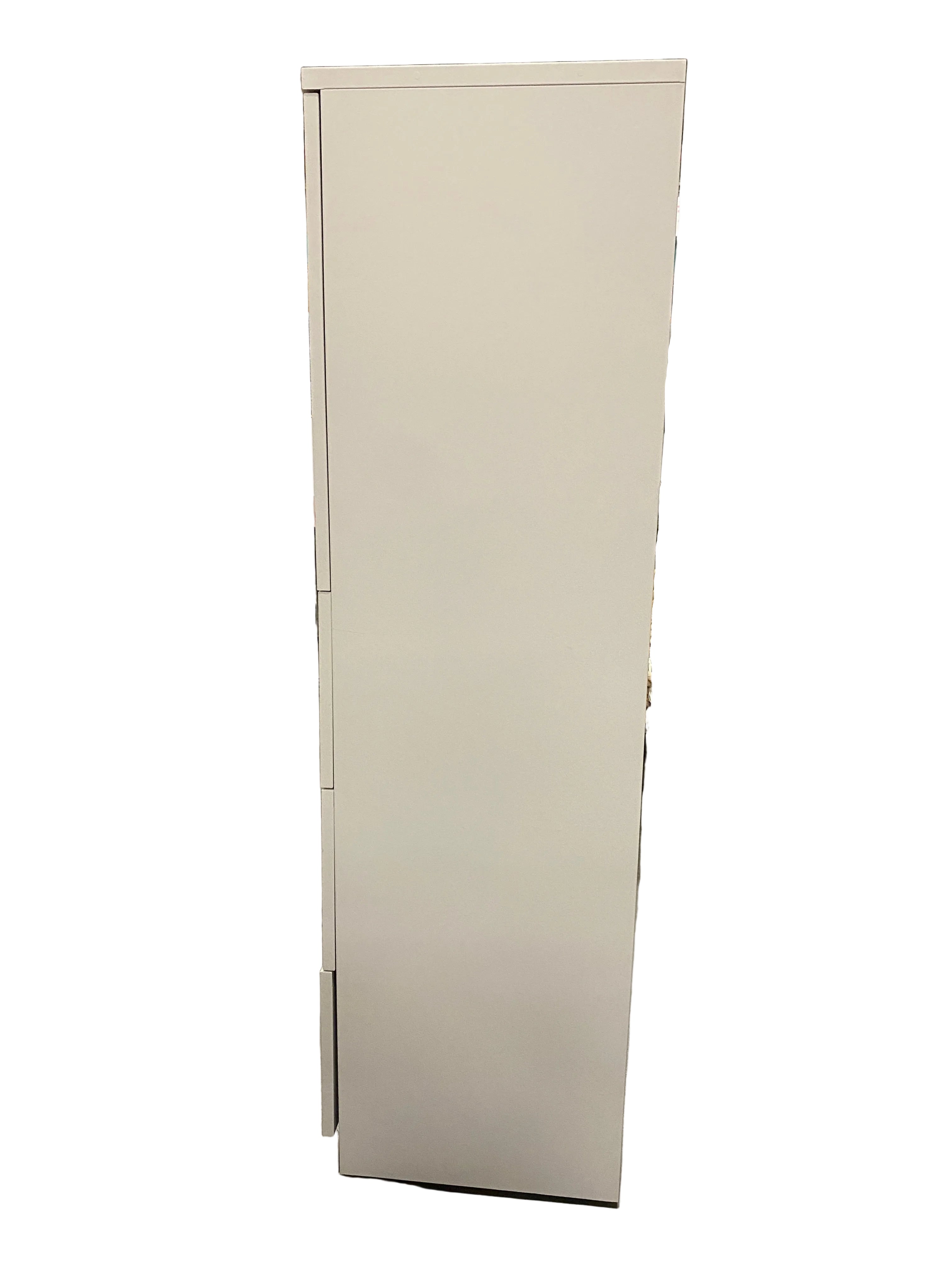 Steelcase # RCC18305EW White Metal Storage Cabinet