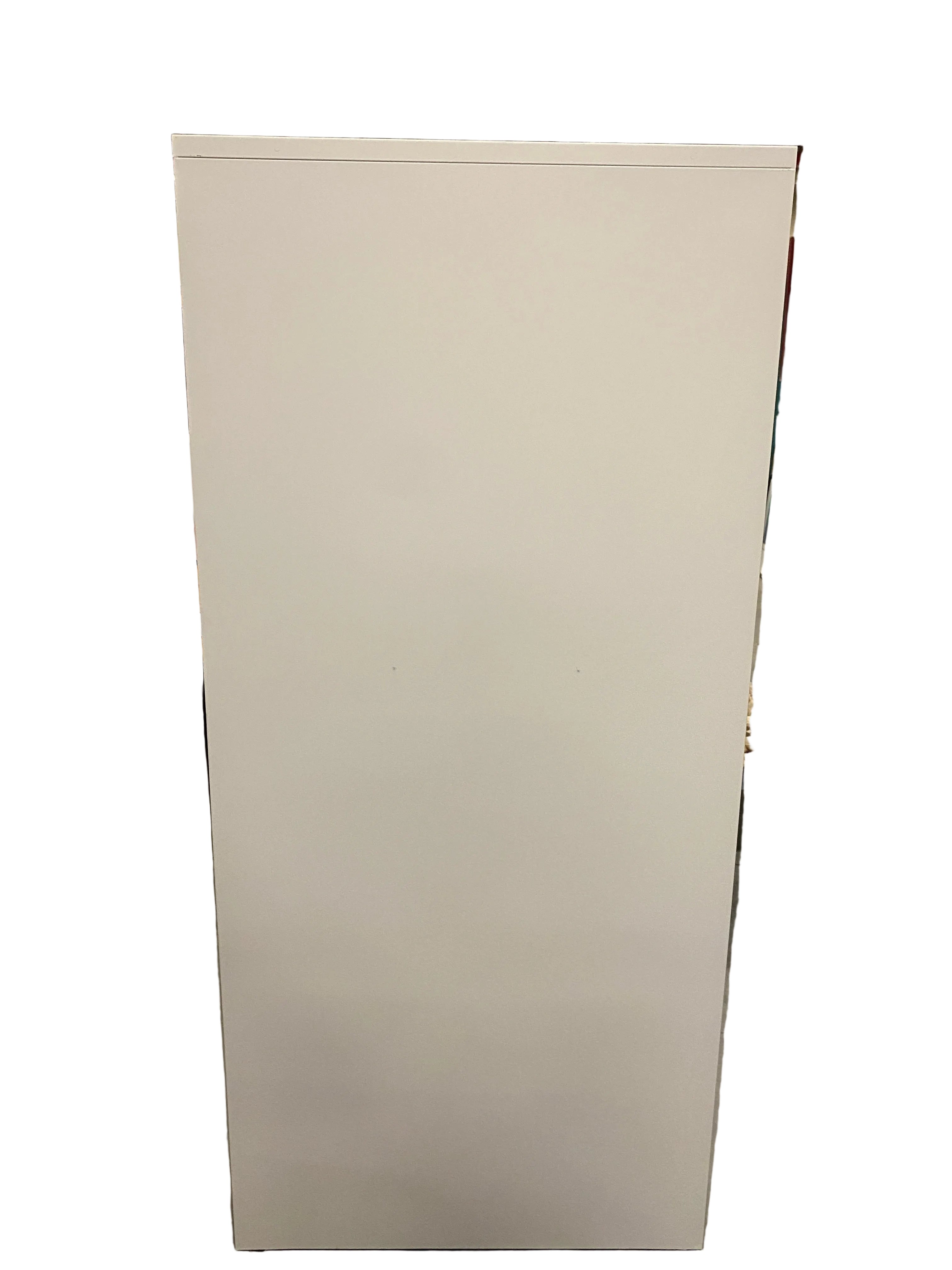 Steelcase # RCC18305EW White Metal Storage Cabinet