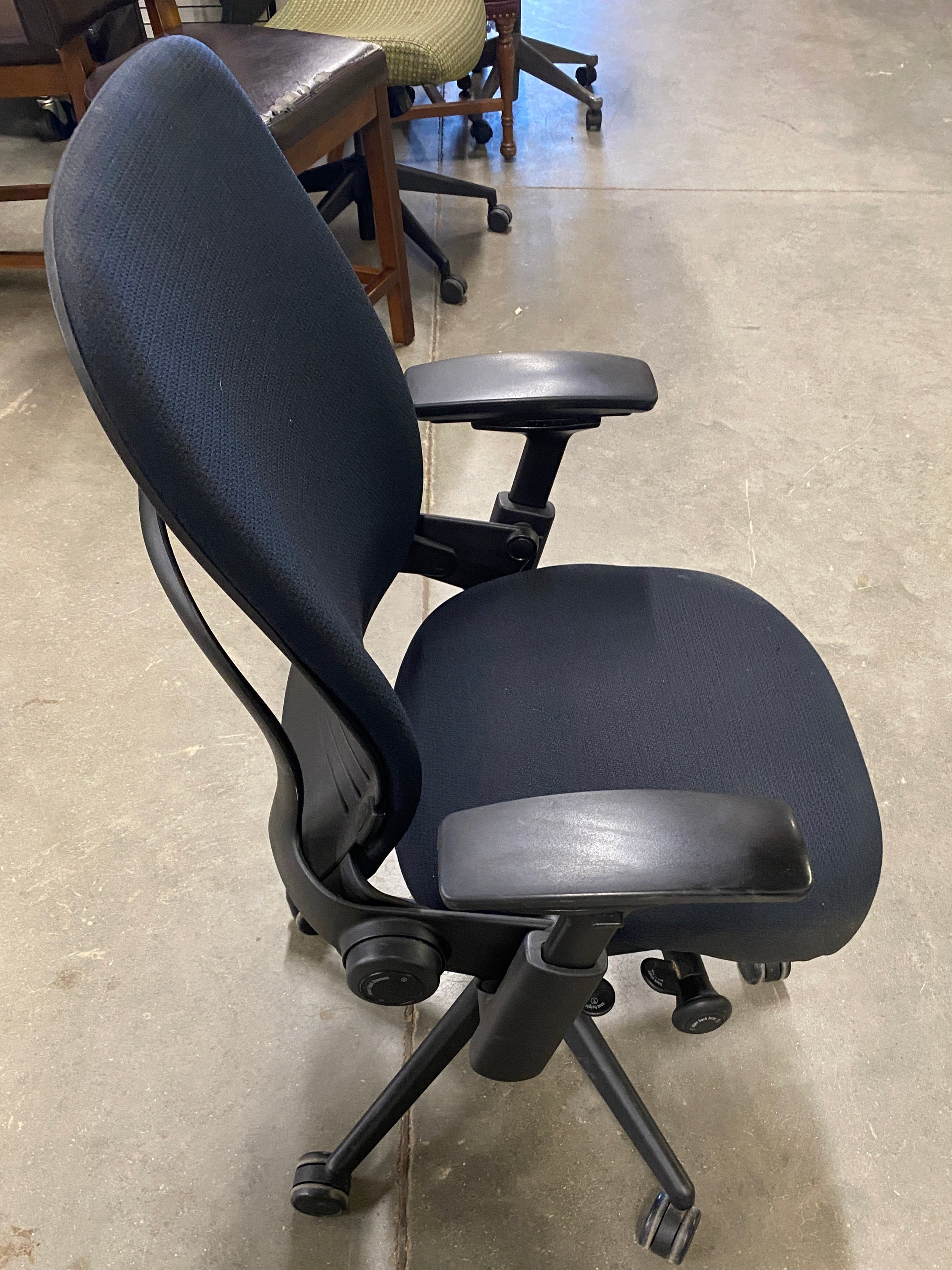 Steelcase Black Adjustable Office Chair