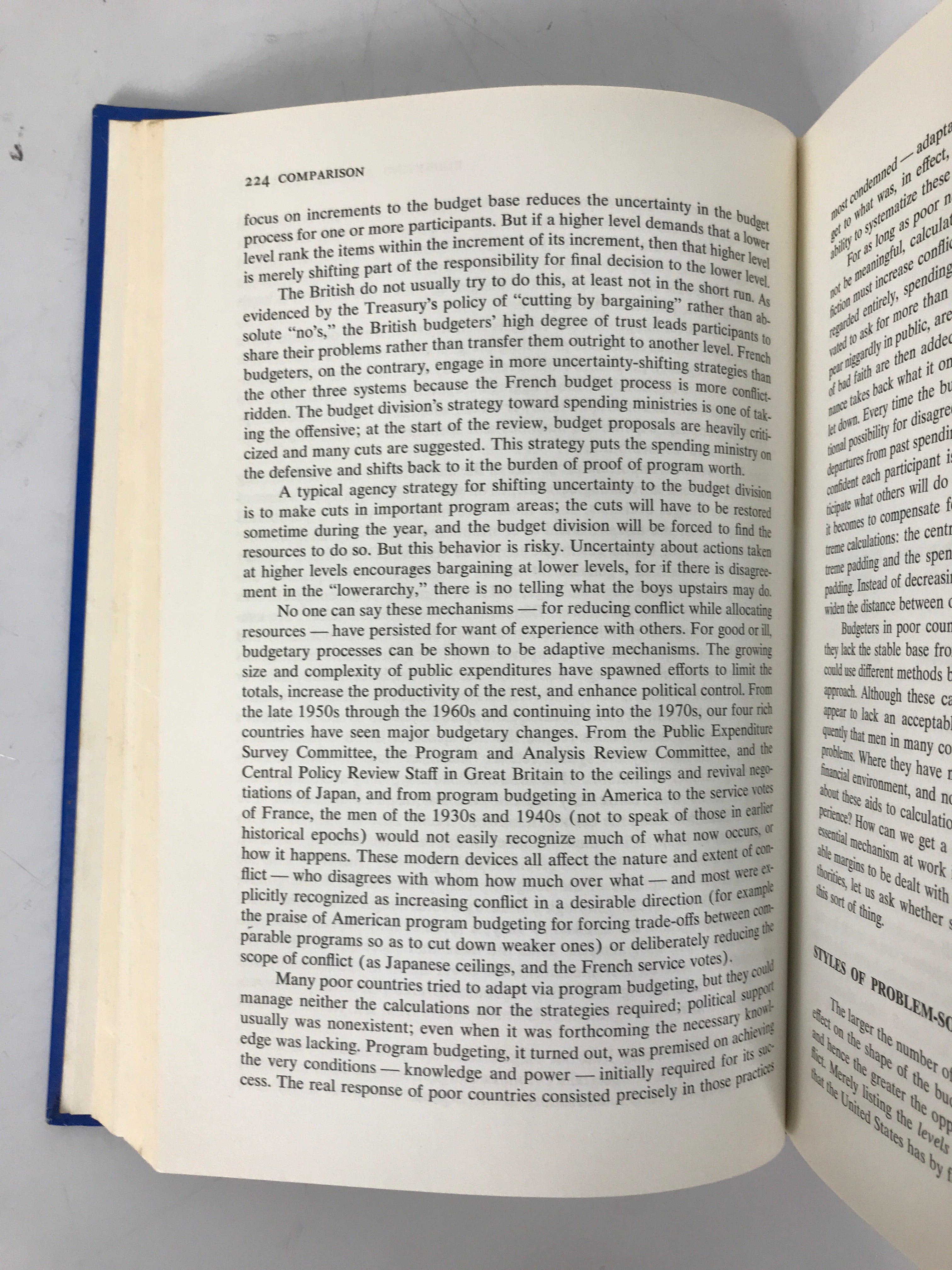 Budgeting A comparative Theory of Processes Wildavsky 1975 3rd Print HC