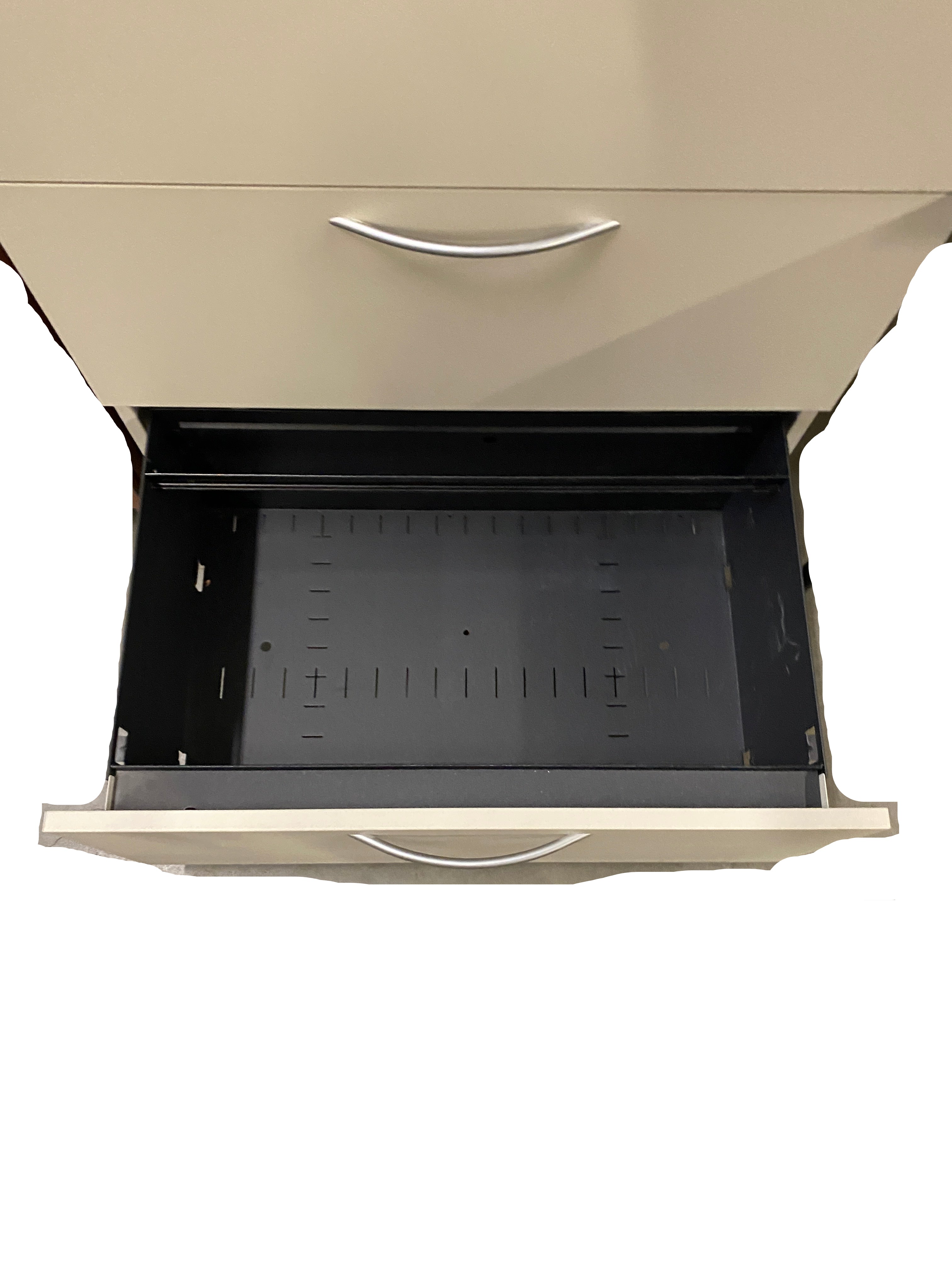 Steelcase # RCC18305EW White Metal Storage Cabinet