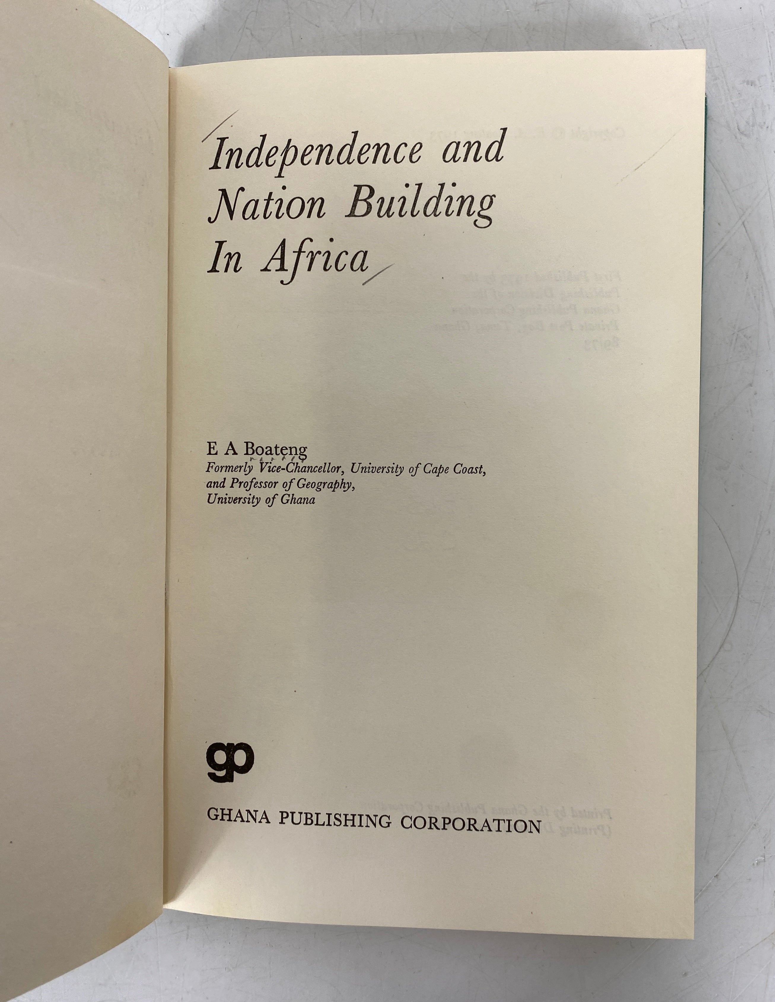 2 Vols: Independence & Nation Building in Africa/Africa's Search for Identity