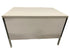White Metal Desk With Drawers
