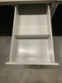 White Metal Desk With Drawers