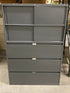 Steelcase Lateral Light Grey 3 Drawer File Cabinet