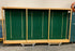 Light Wooden 3 Door Felt Lined Showcase