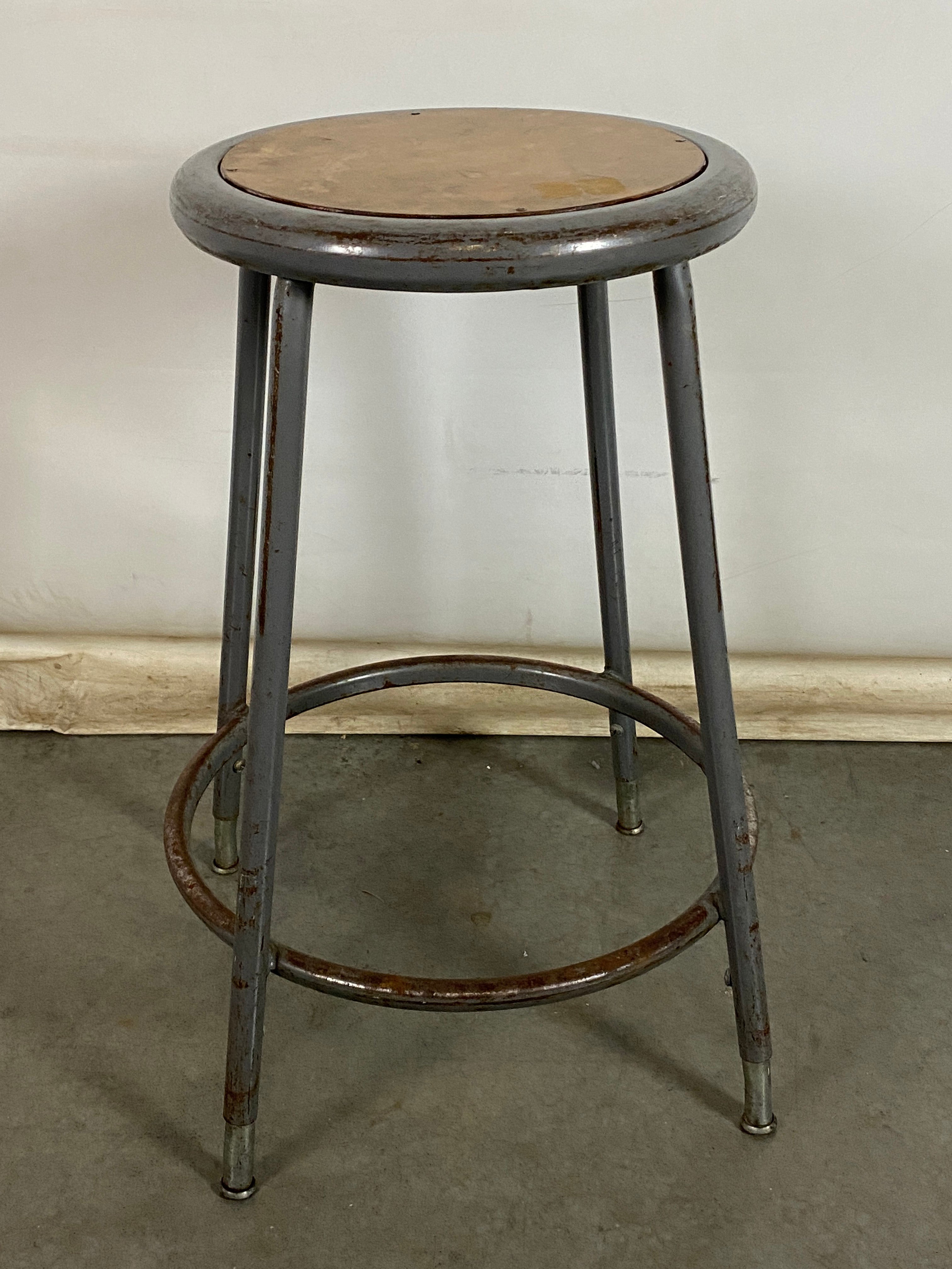 Shop Classroom Metal Stool