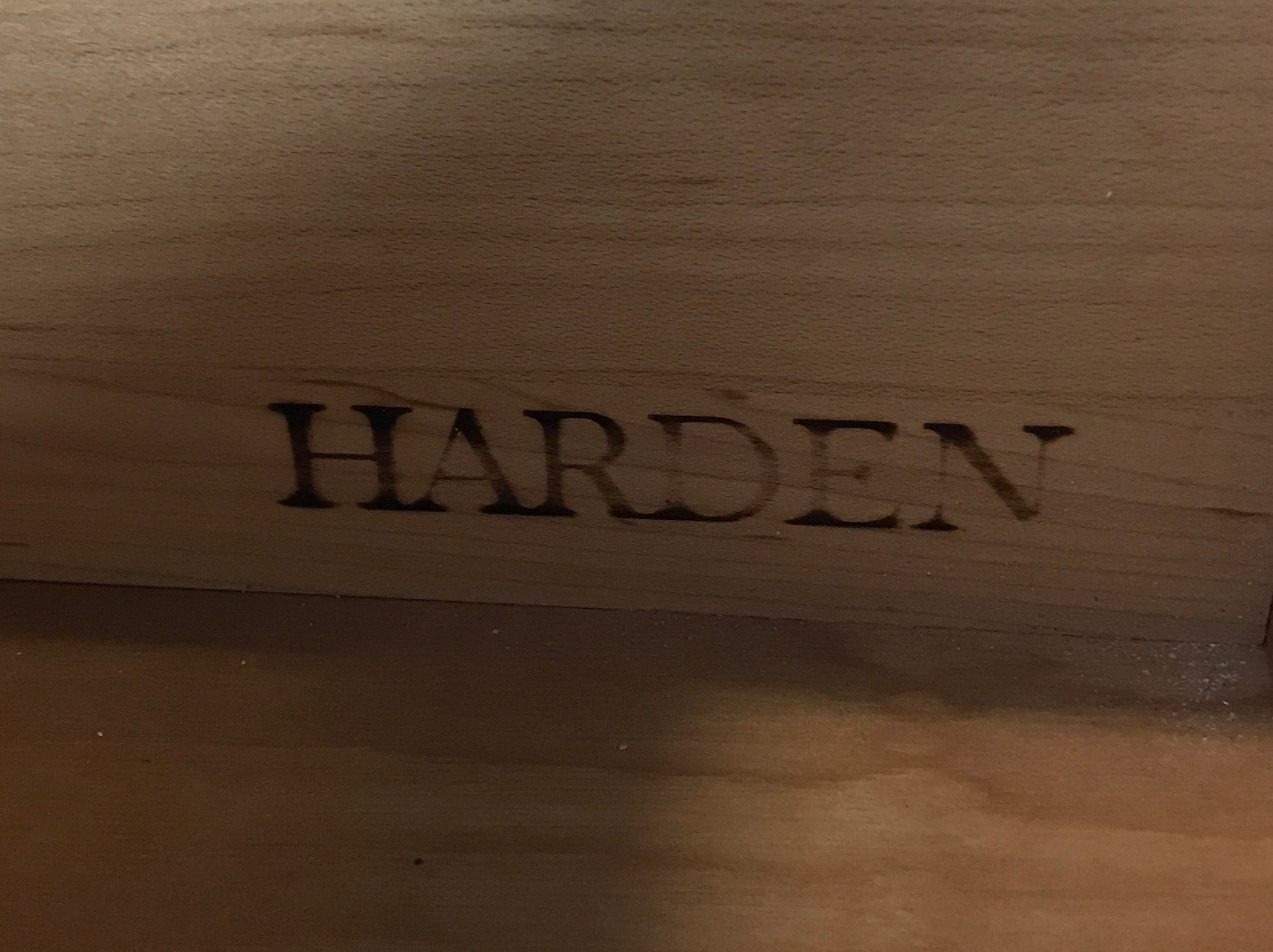 Harden Dark Wooden Entry Table