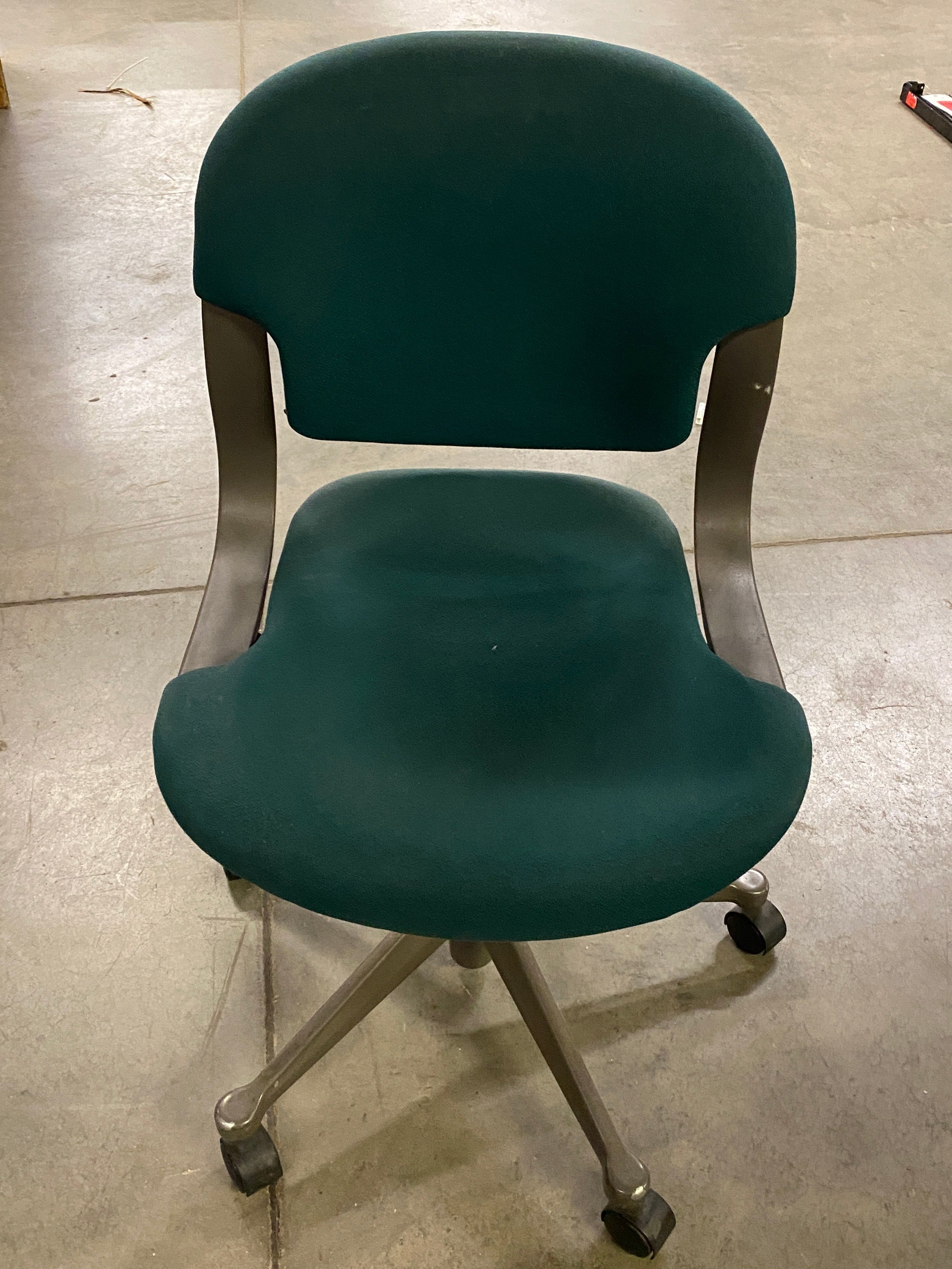 Herman Miller #EN712NAS Green Upholstered Chair