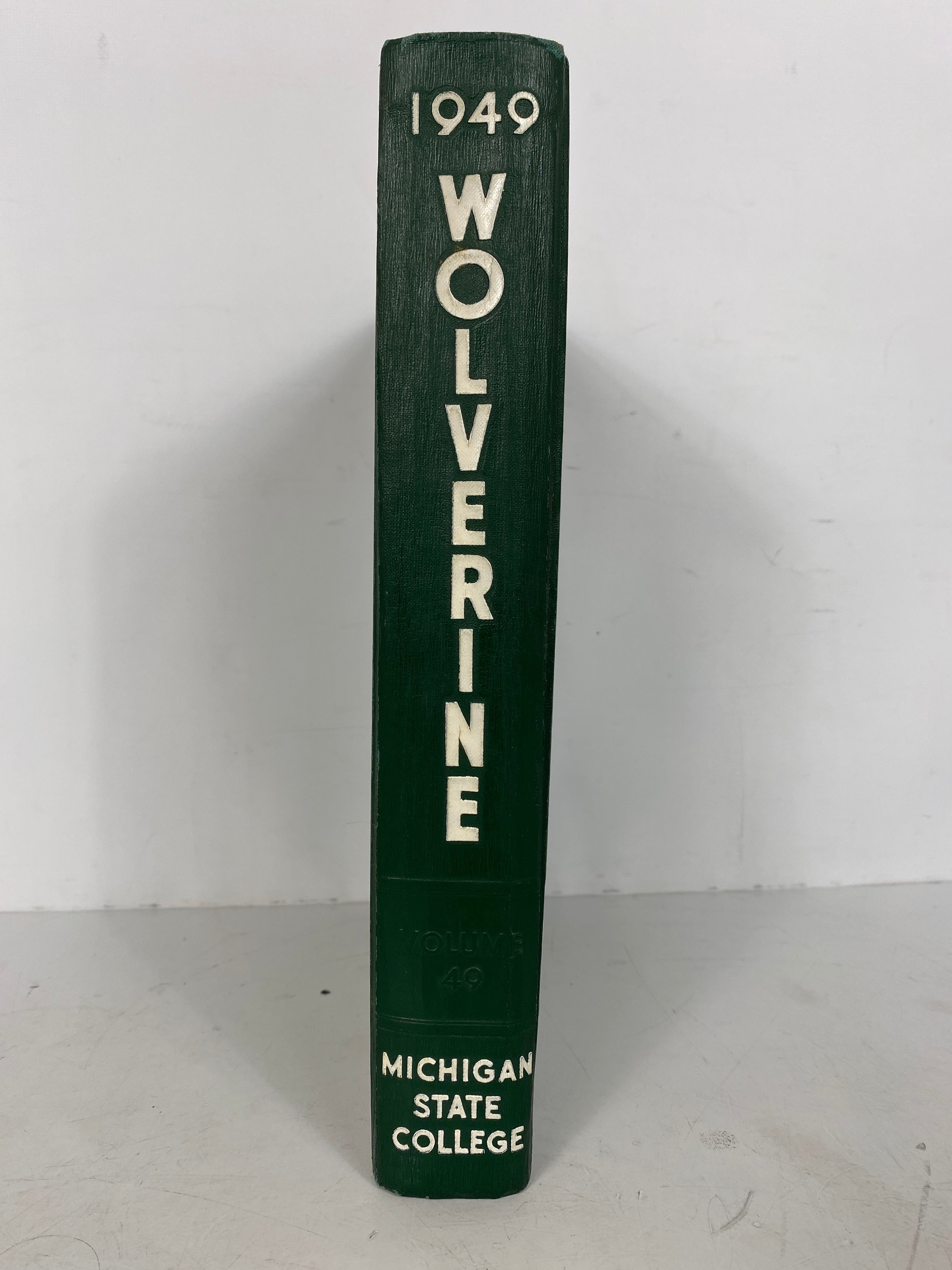 1949 Michigan State College "Wolverine" Yearbook HC