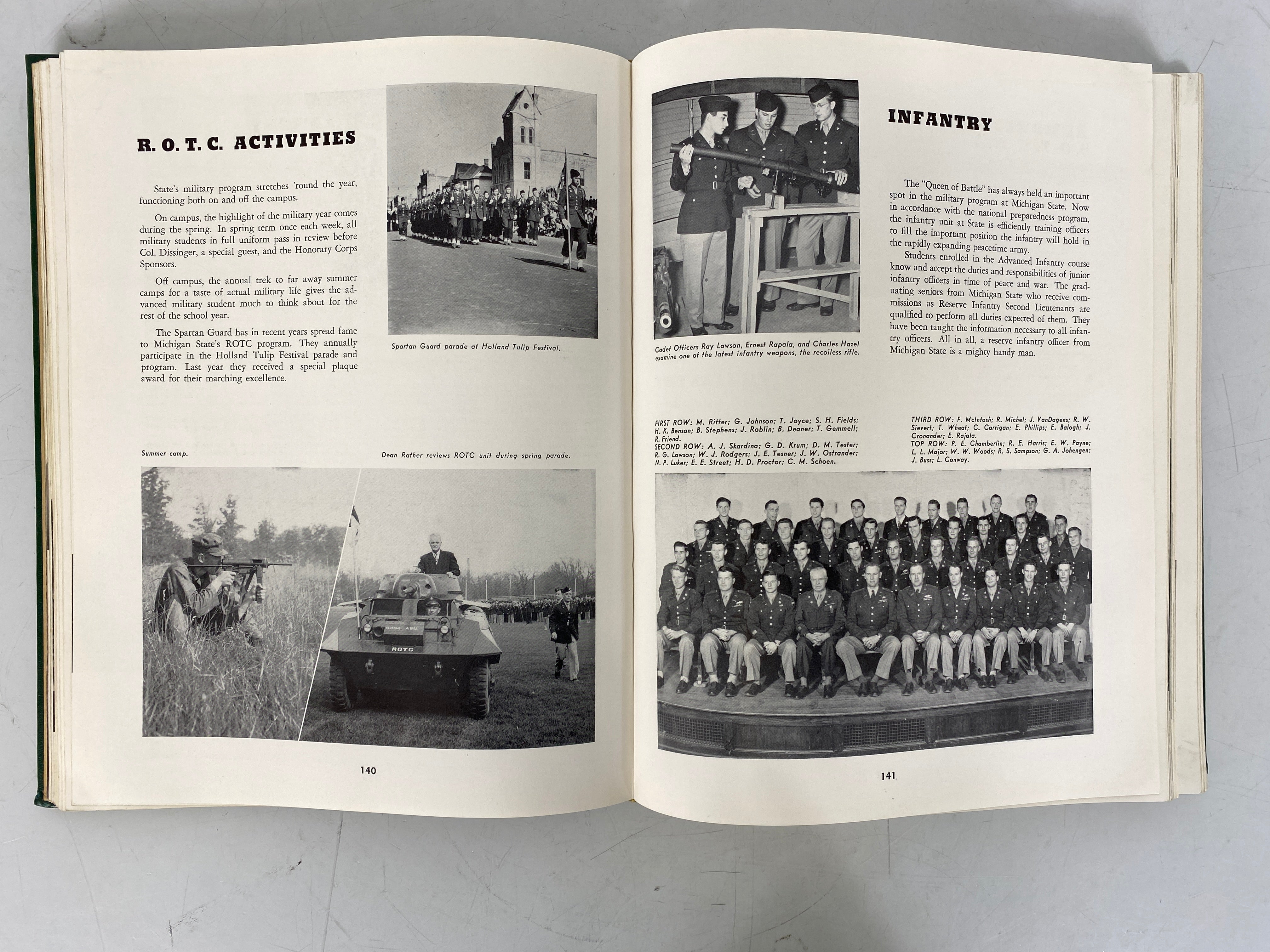 1949 Michigan State College "Wolverine" Yearbook HC