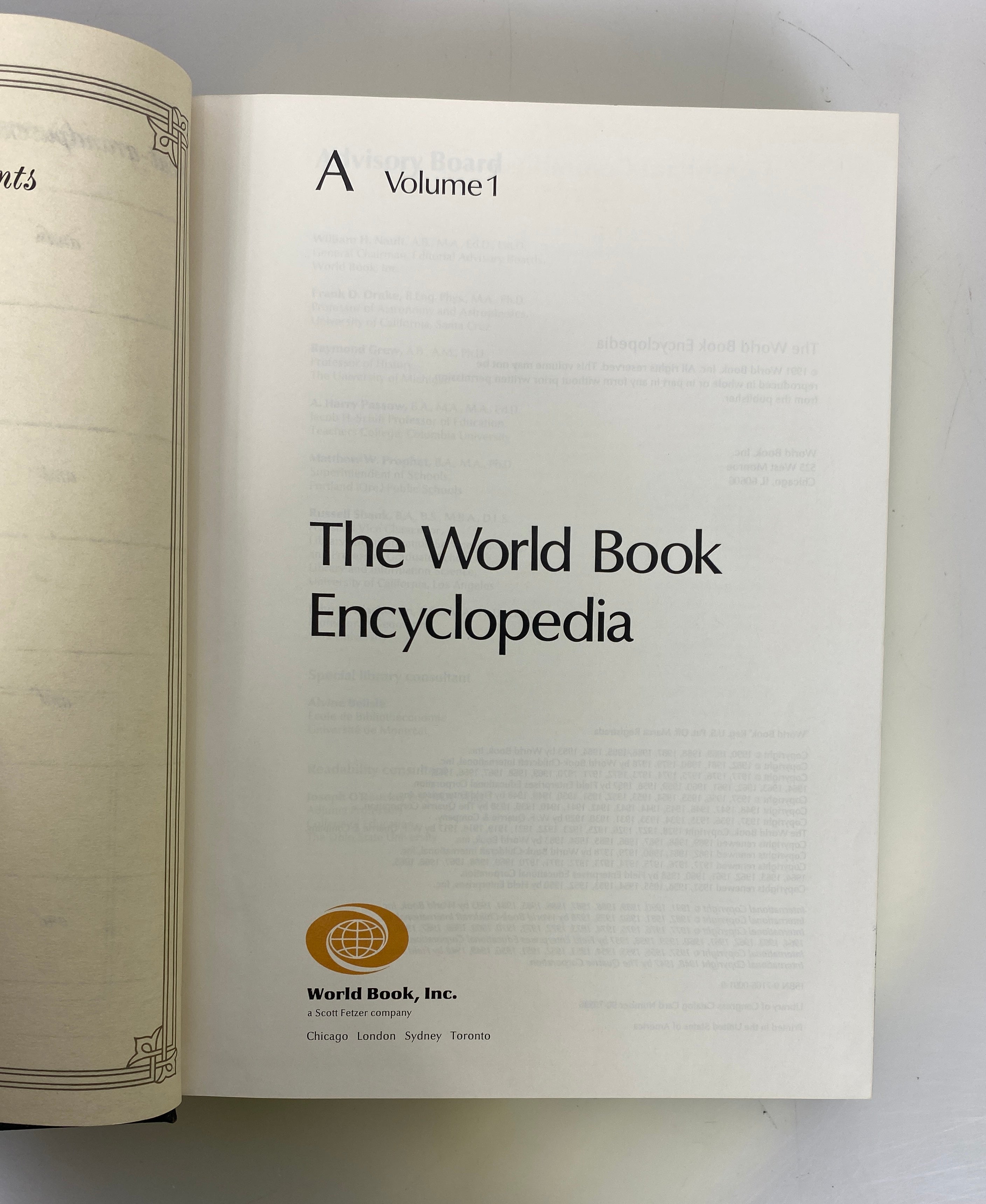 Lot of 22: World Encyclopedia World Book, Inc. 1990 HC