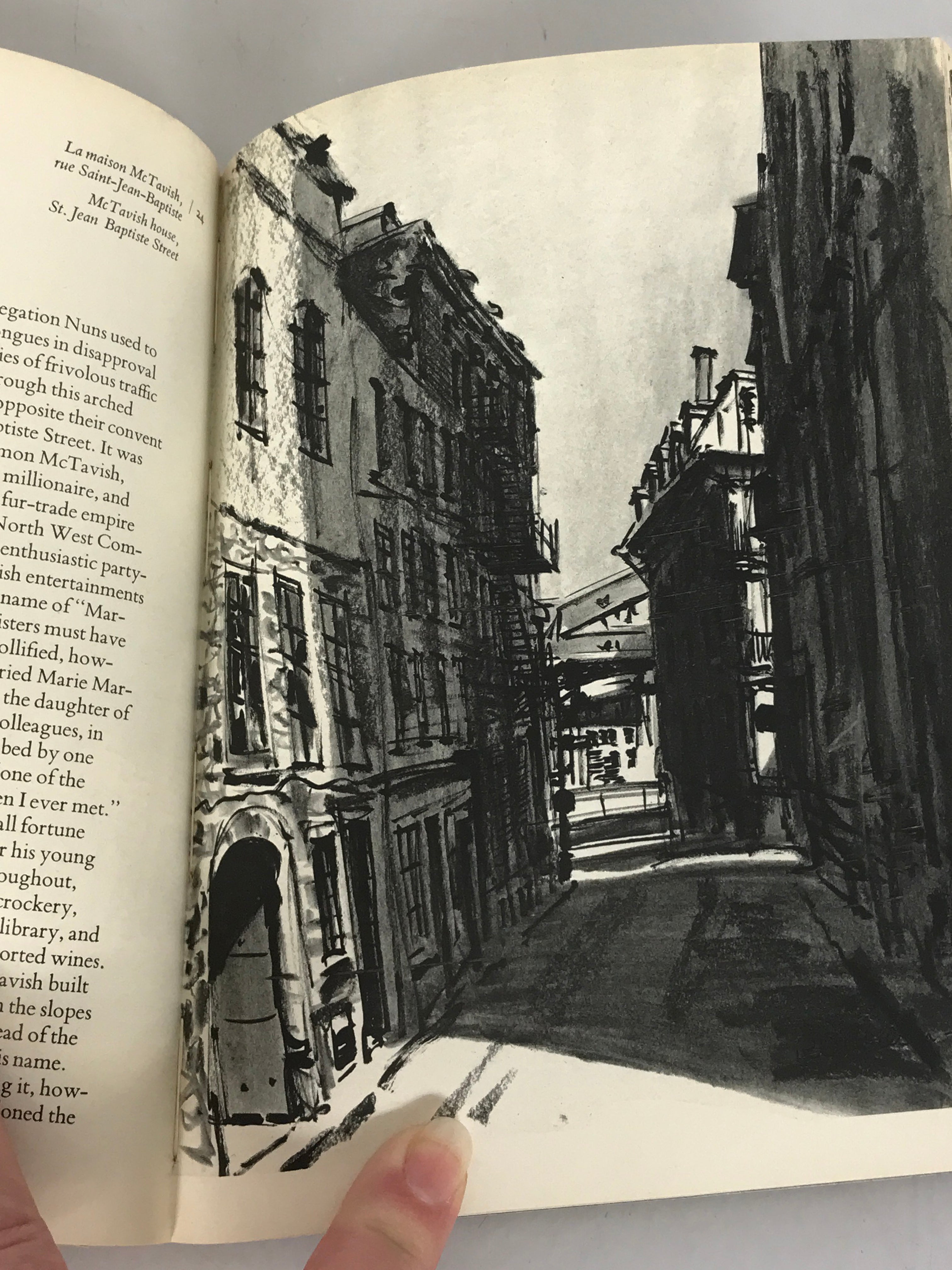 Vintage Limited Edition Montreal Drawn by R.D. Wilson and Described by Eric McLean 1964 SC