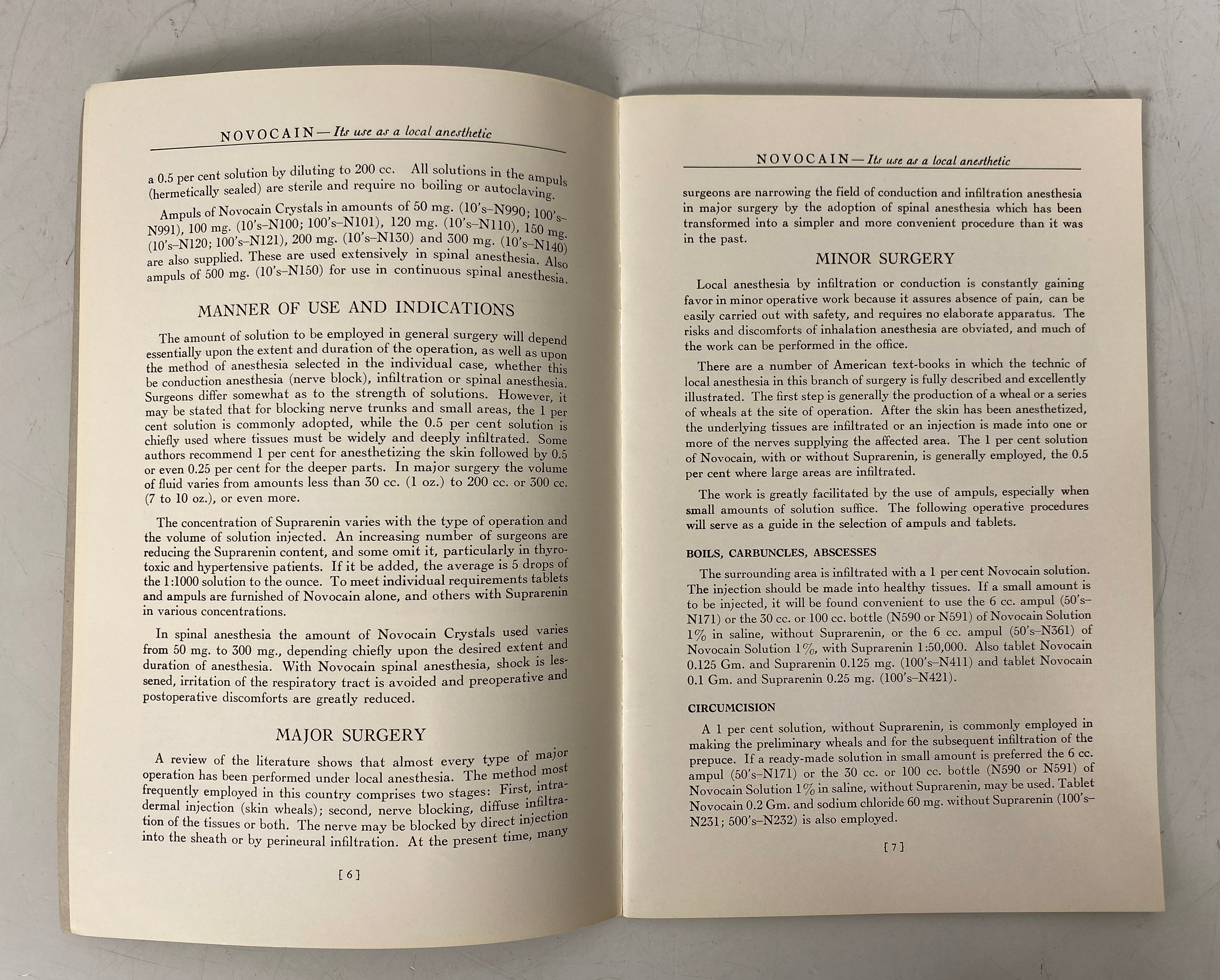 Lot of 2: Operative Procedure (1951)/Novocain (1952) Vintage SC