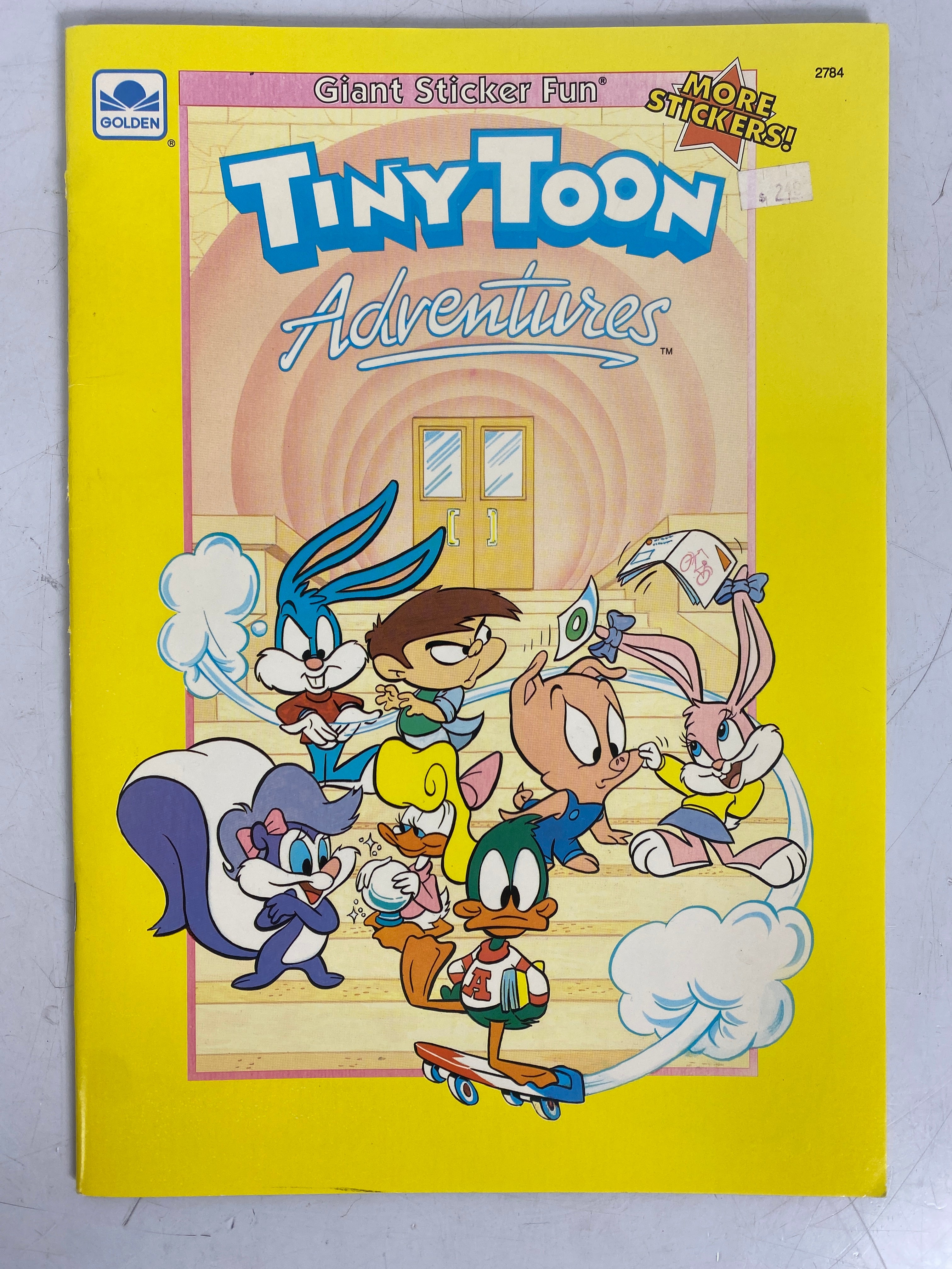 Tiny Toon Adventures Giant Sticker Fun Golden 1990