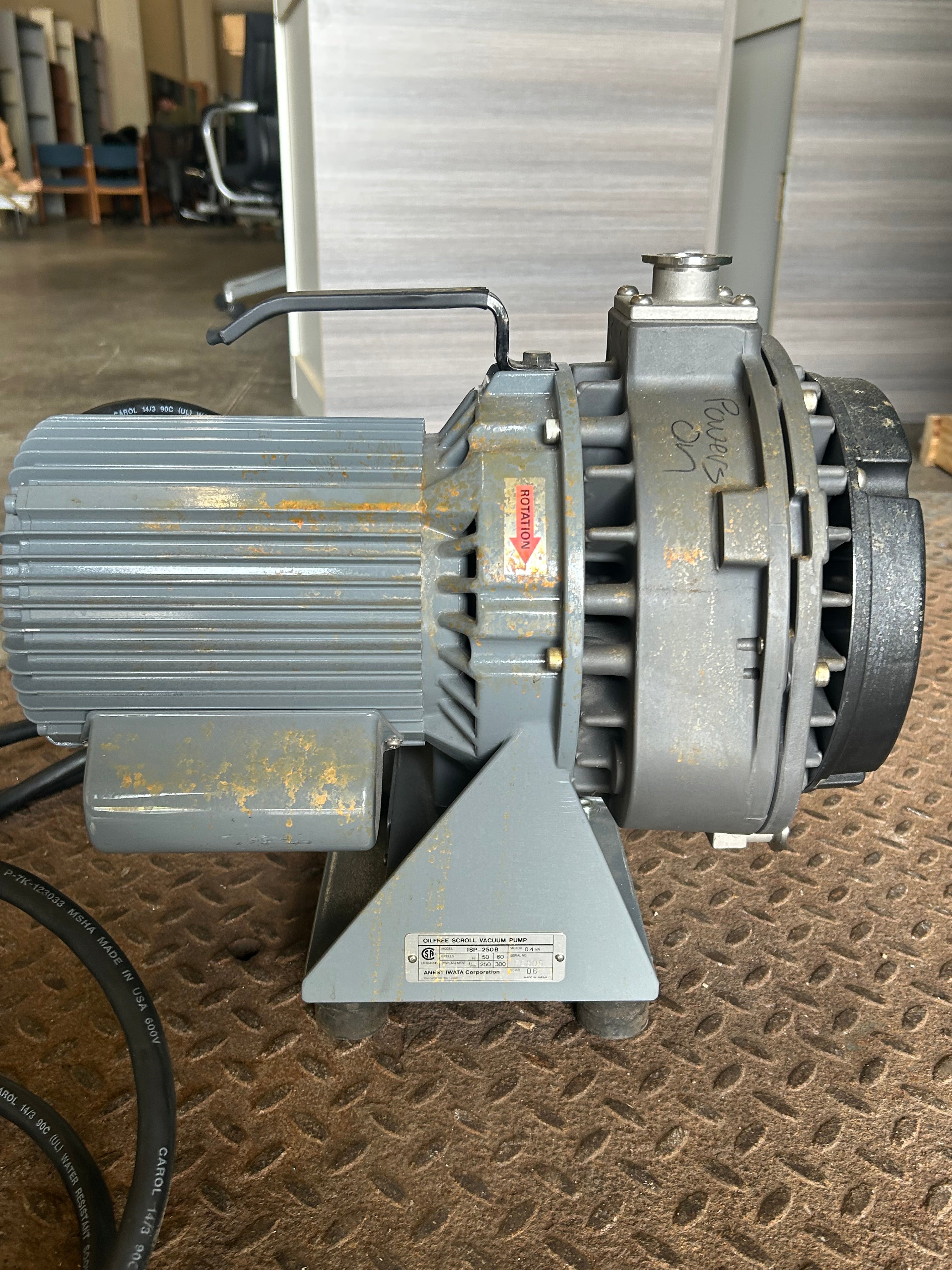 Oil Free Scroll Vacuum Pump *Parts or Repair*