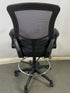 Belnick Black Leather Office Chair