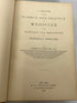 The Science and Practice of Medicine Alonzo Palmer 1883 Antique Leather Wraps