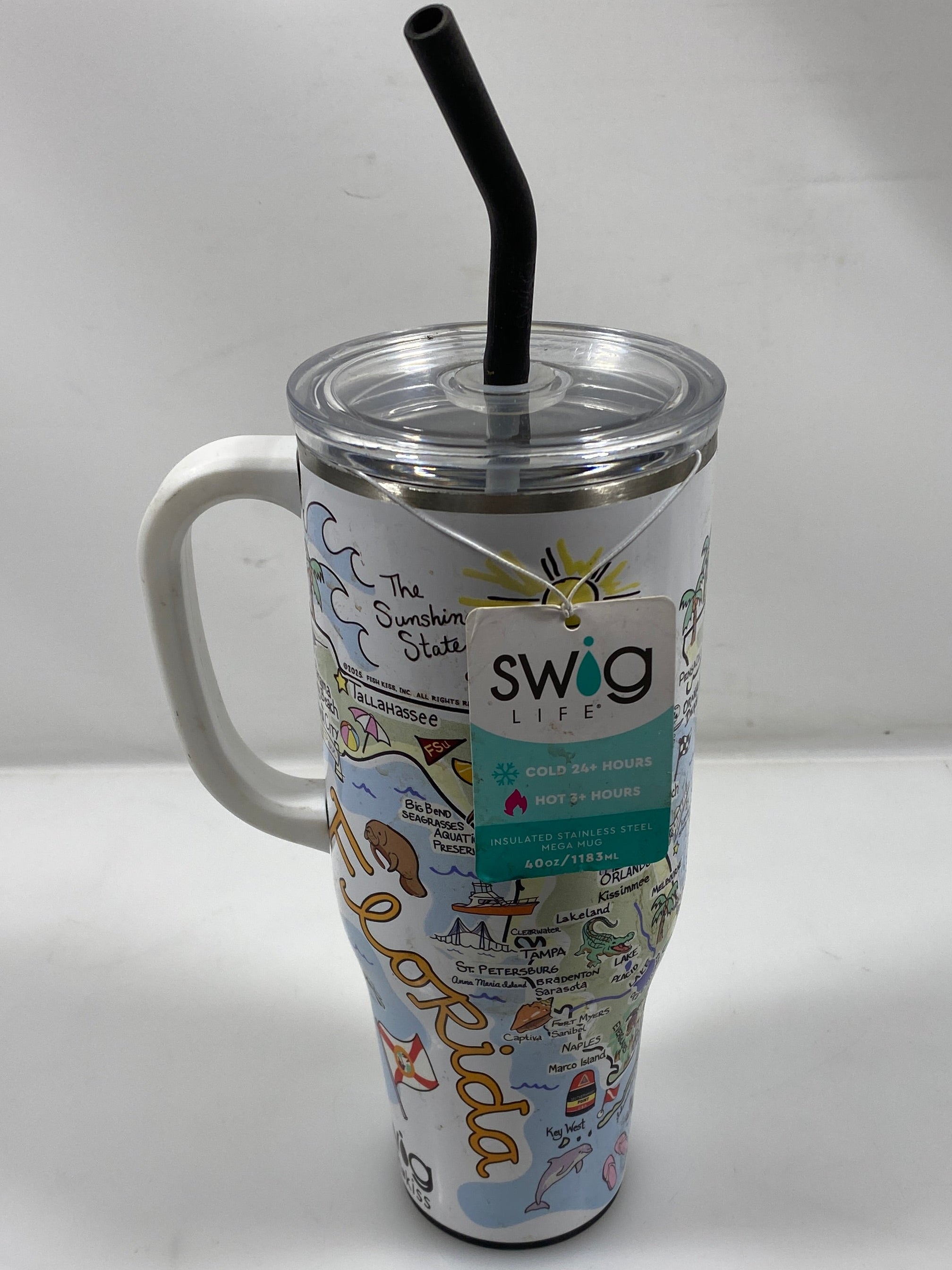 Swag Life Florida Multicolored Tumbler