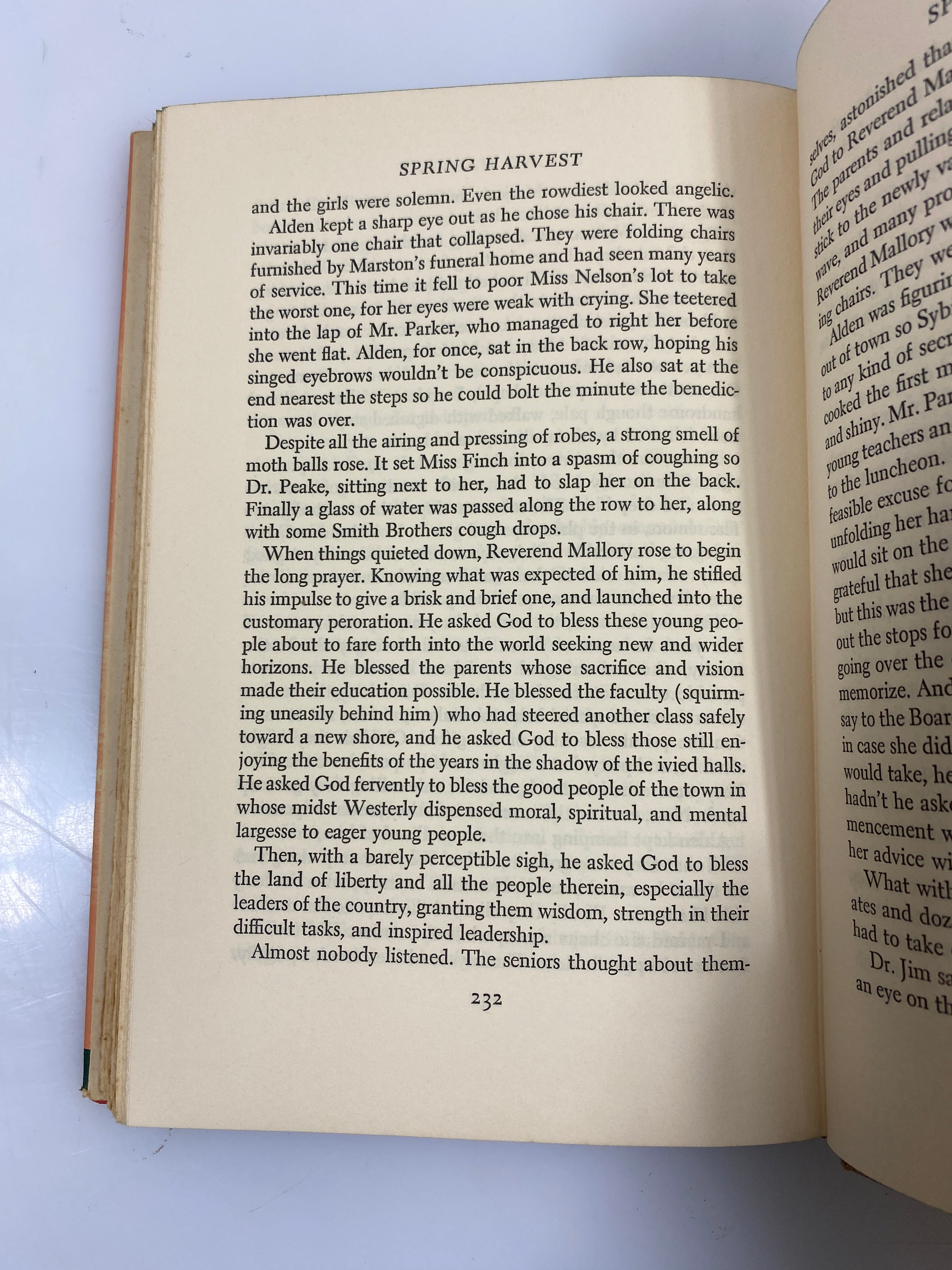 Spring Harvest by Gladys Taber GP Putnam's Sons 1959 HCDJ