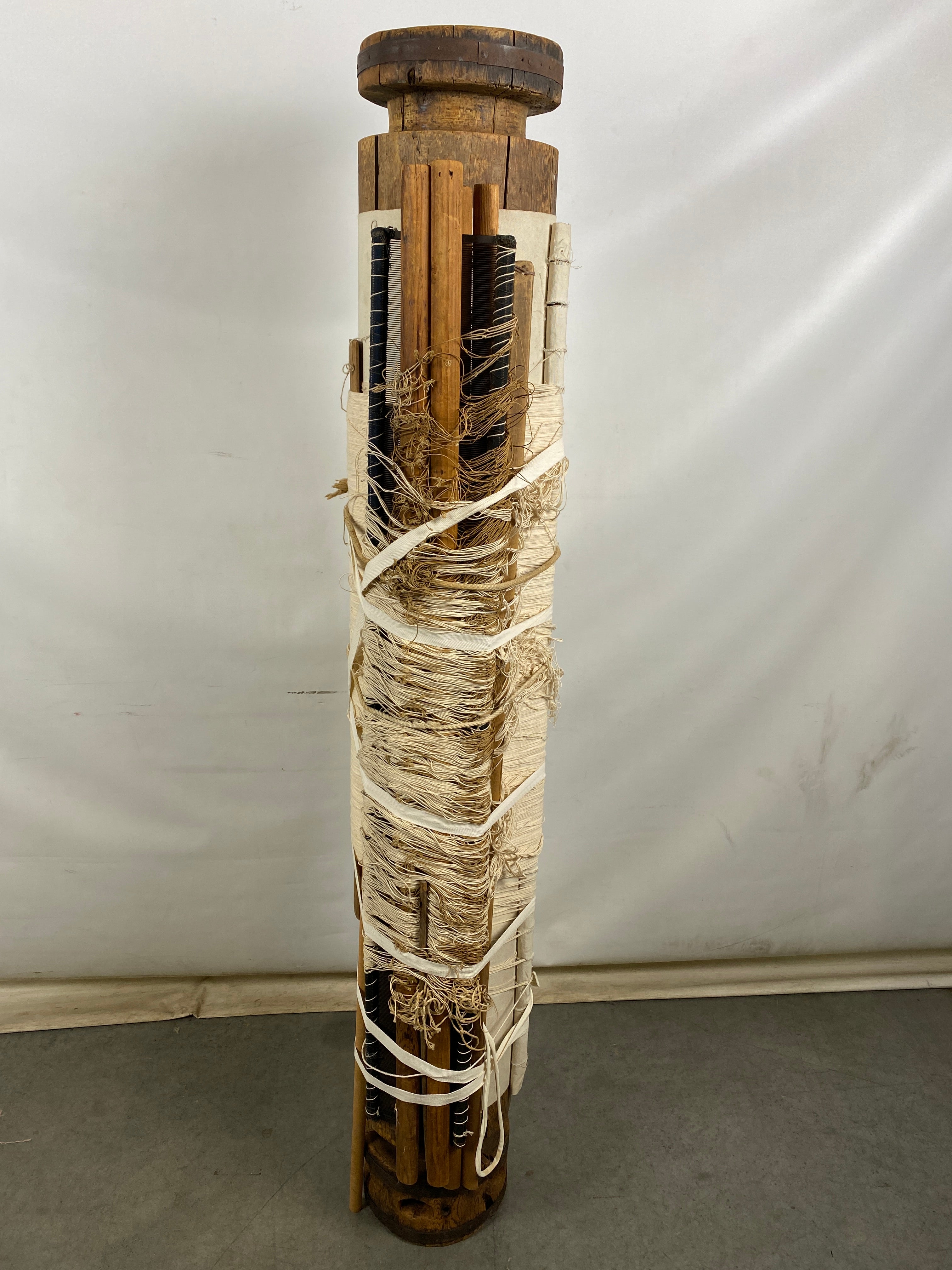 Disassembled Antique Loom