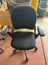 Lot of 4 Steelcase Leap Chairs in Fair Condition