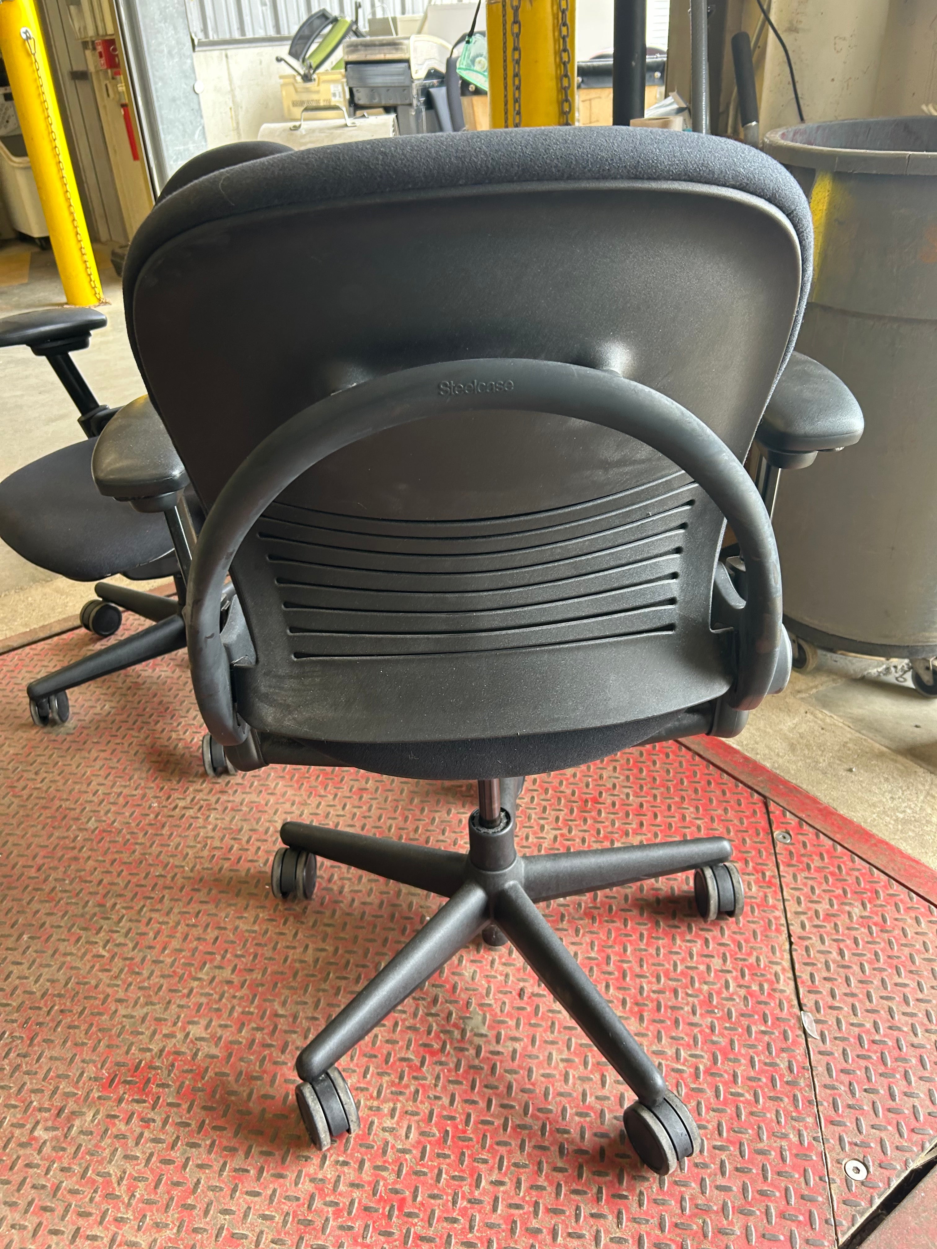 Lot of 4 Steelcase Leap Chairs in Fair Condition