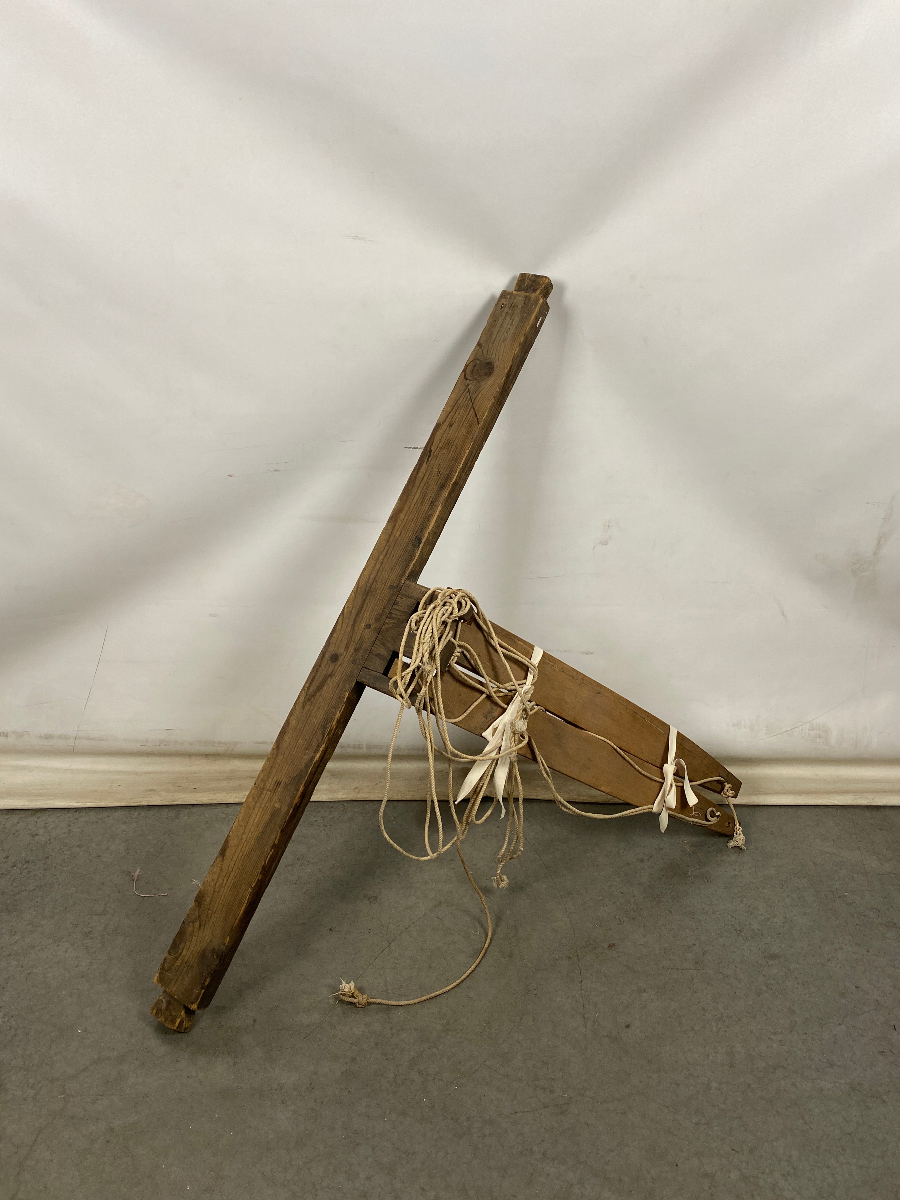 Disassembled Antique Loom