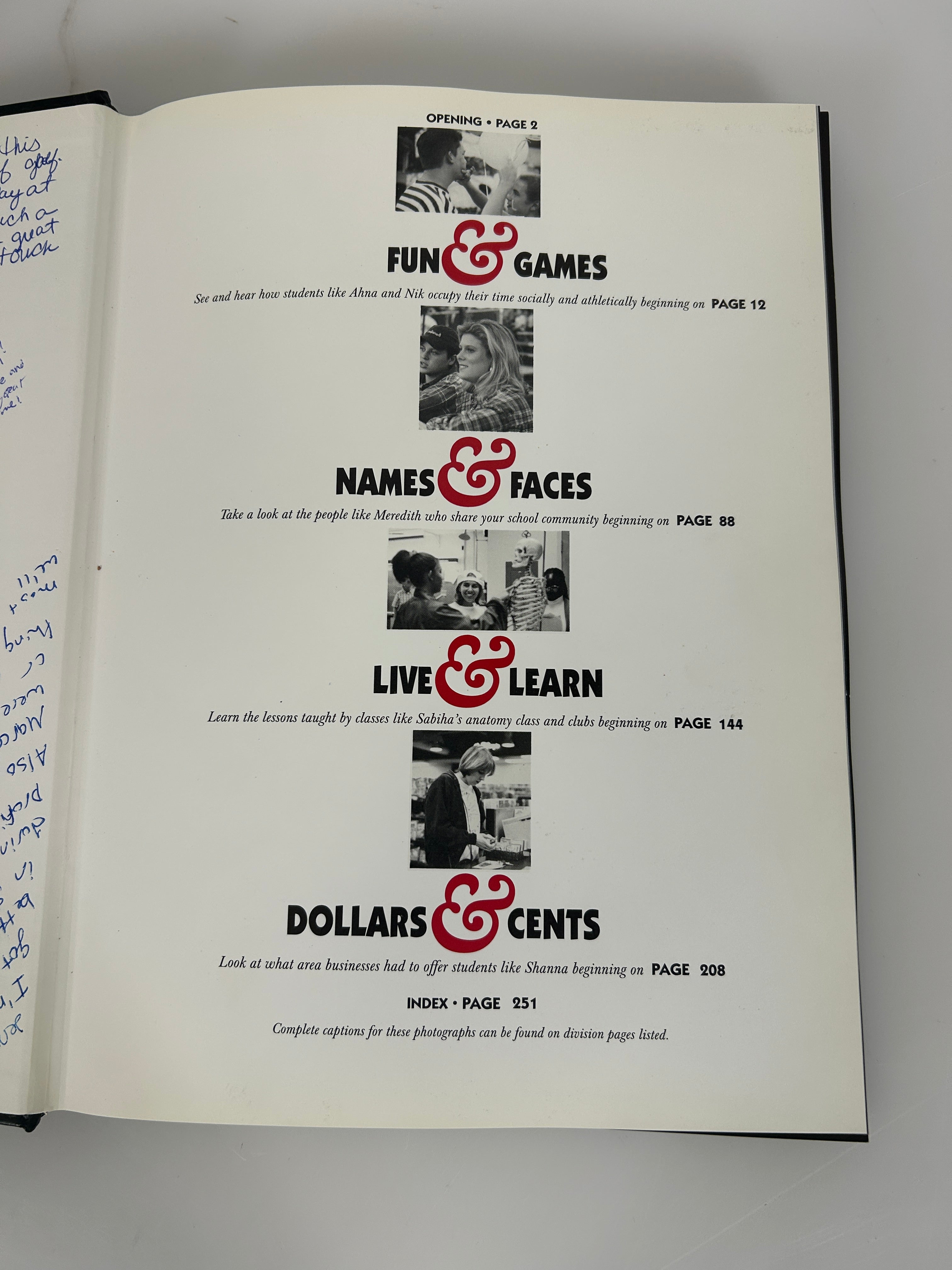 1996 "Ceniad" East Lansing High School Yearbook East Lansing, MI HC