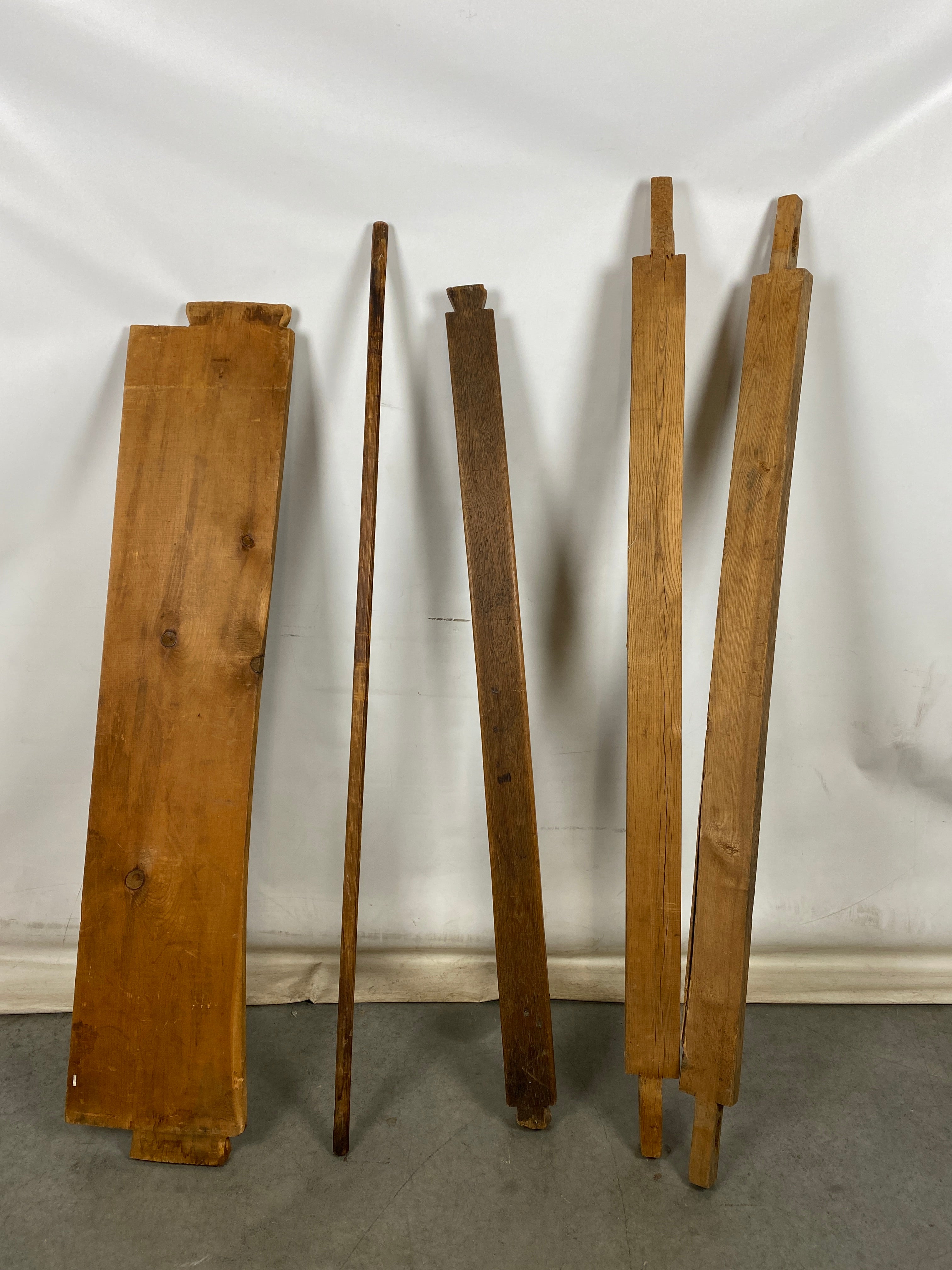 Disassembled Antique Loom
