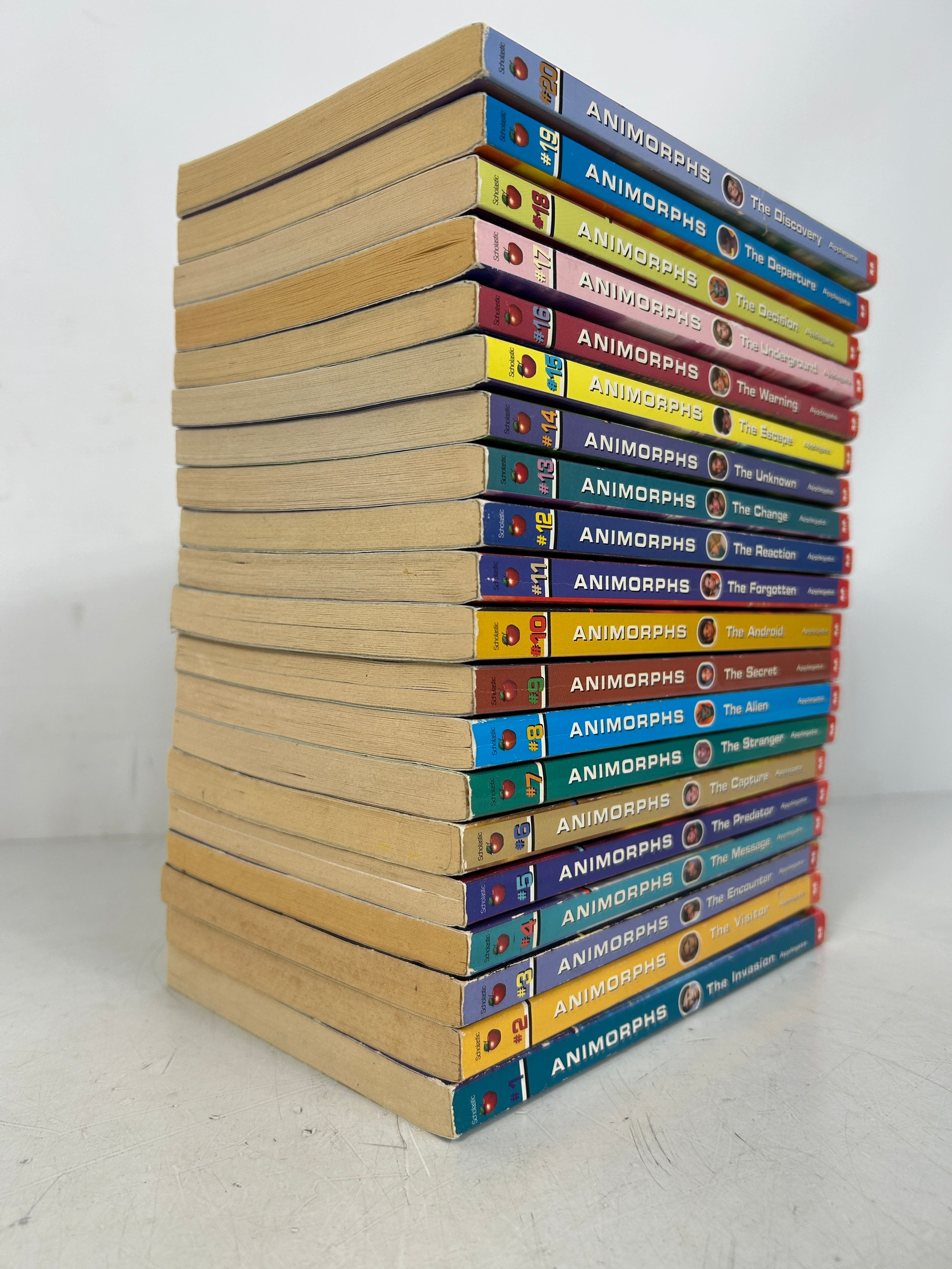 Animorphs PB Chapter Books Lot of 20 ~ #'s 1-20 K.A. Applegate