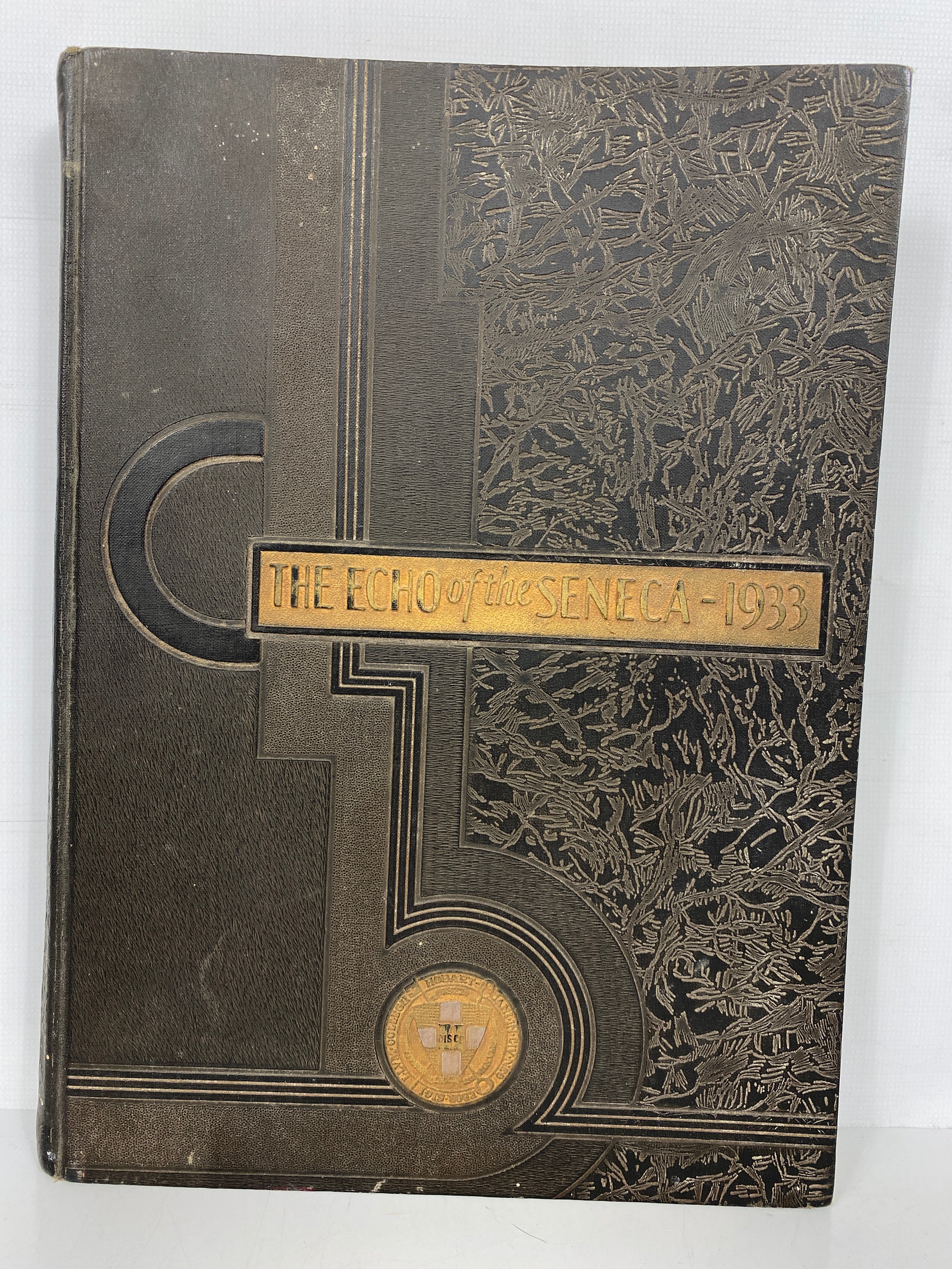 1933 Hobart College Yearbook Geneva New York "Echo of the Seneca" HC