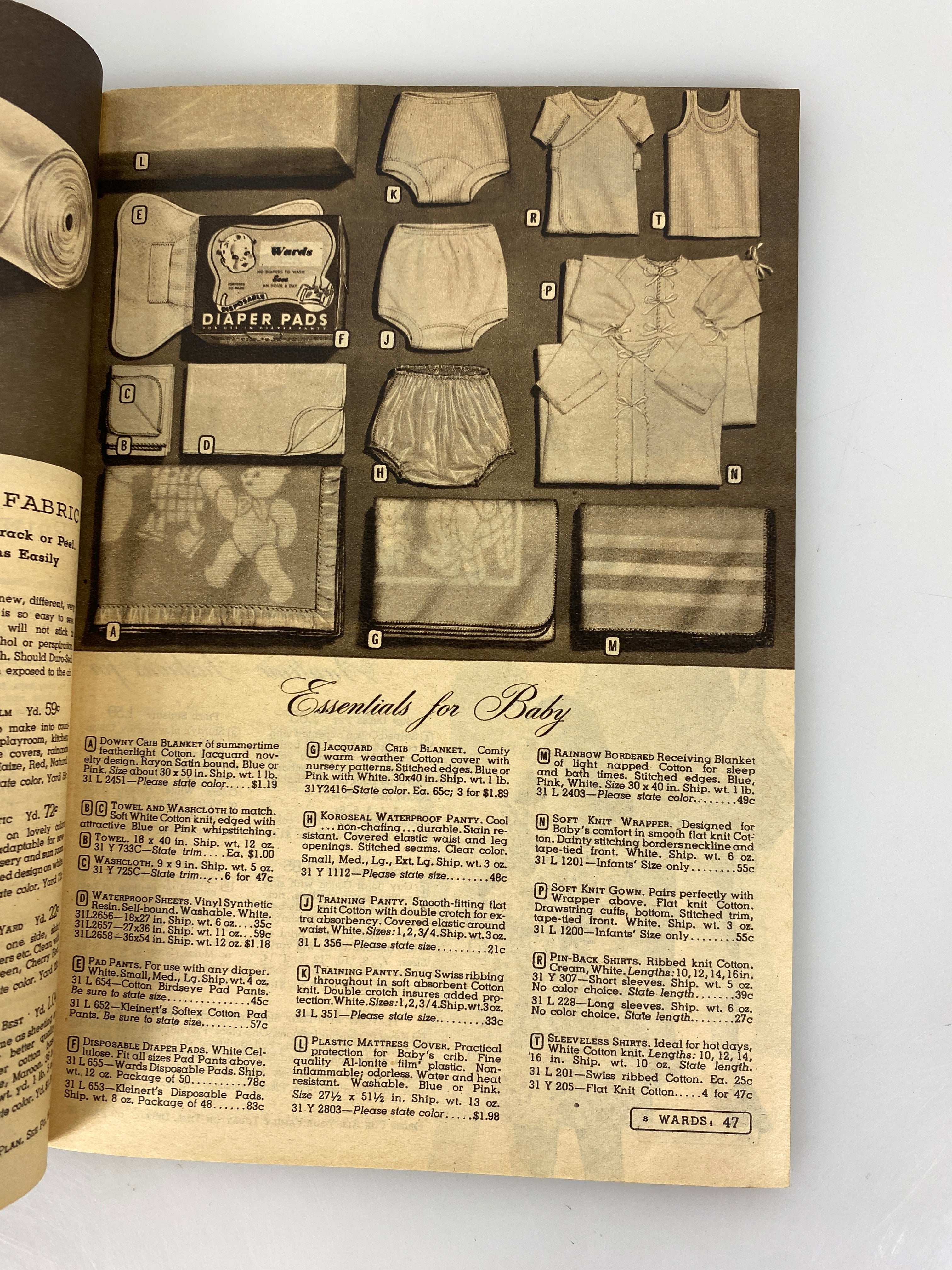 Montgomery Ward's Midsummer Sale Catalog 1946 218 pages