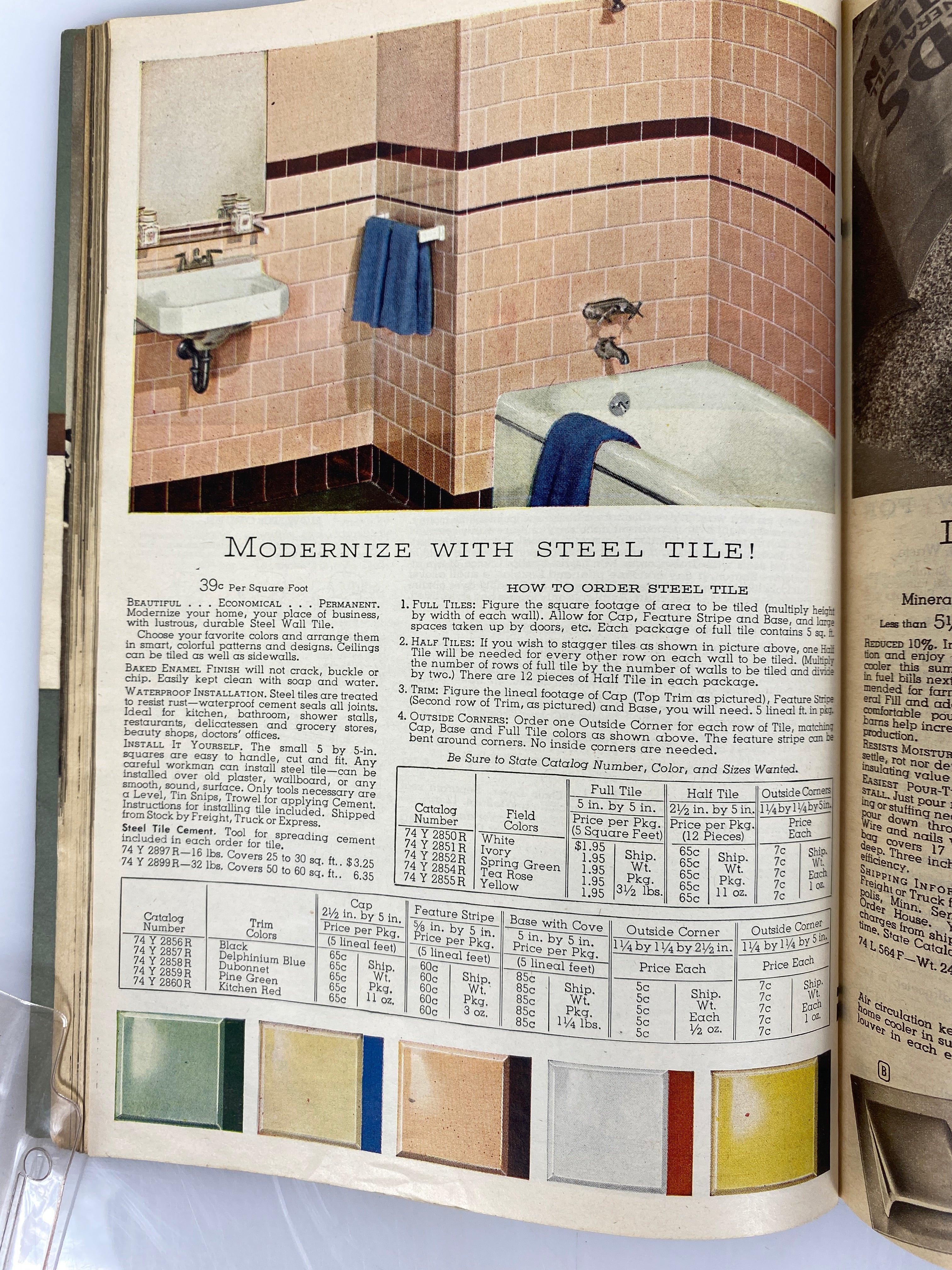 Montgomery Ward's Midsummer Sale Catalog 1946 218 pages