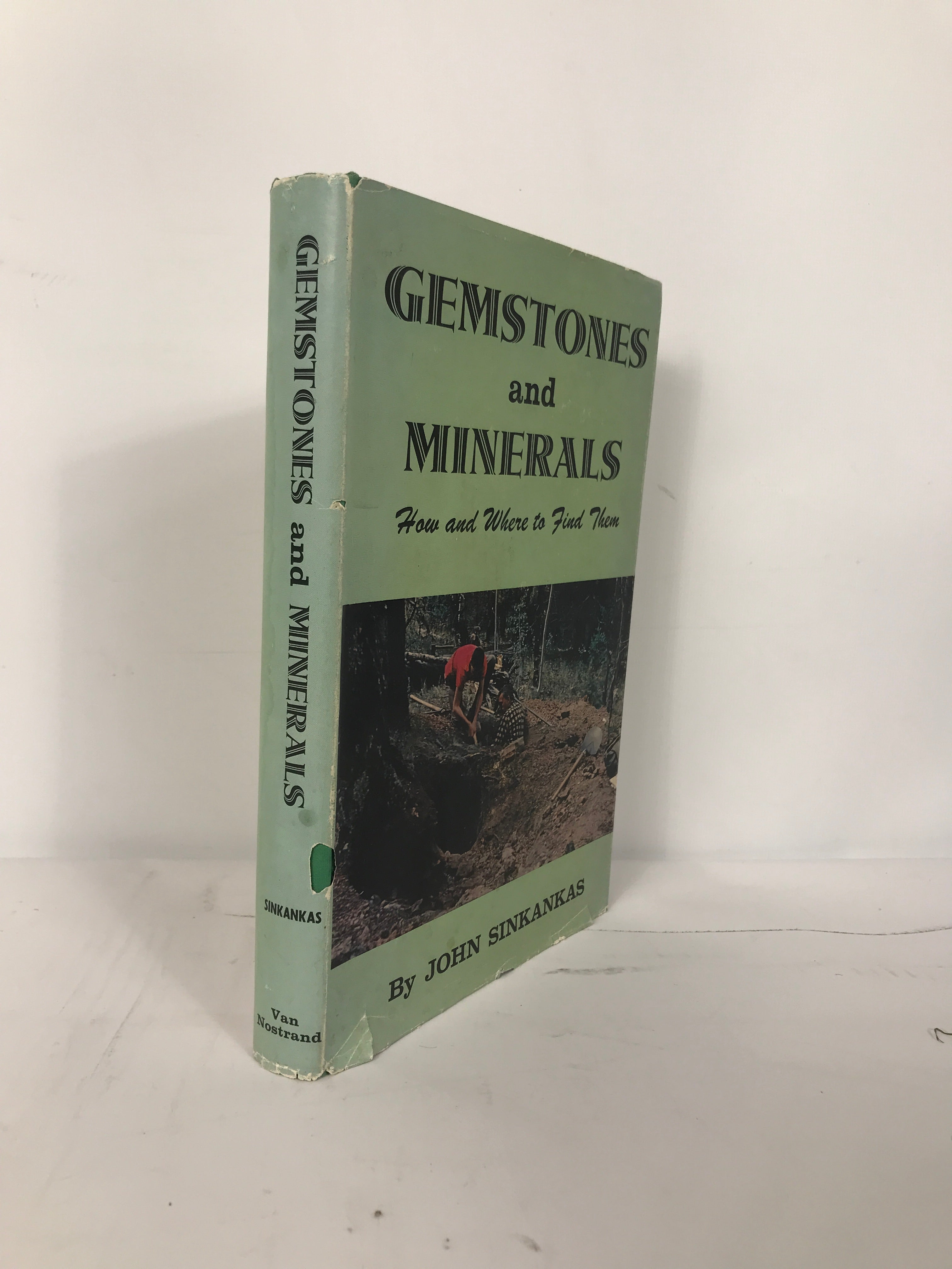 Gemstones & Minerals How/Where to Find Them Sinkankas 1961 1st HCDJ