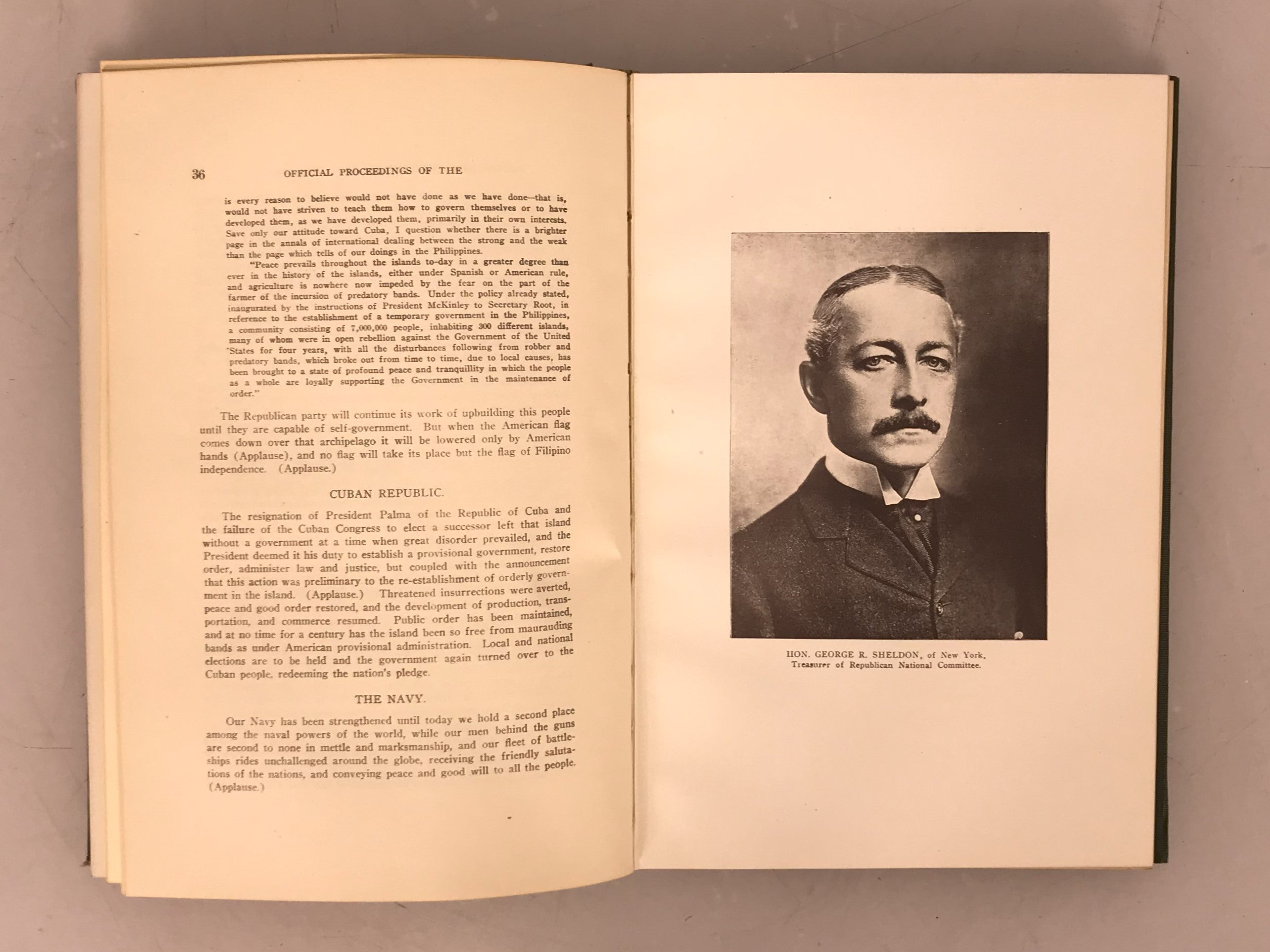 Official Report of the Proceedings of the Fourteenth Republican National Convention 1908
