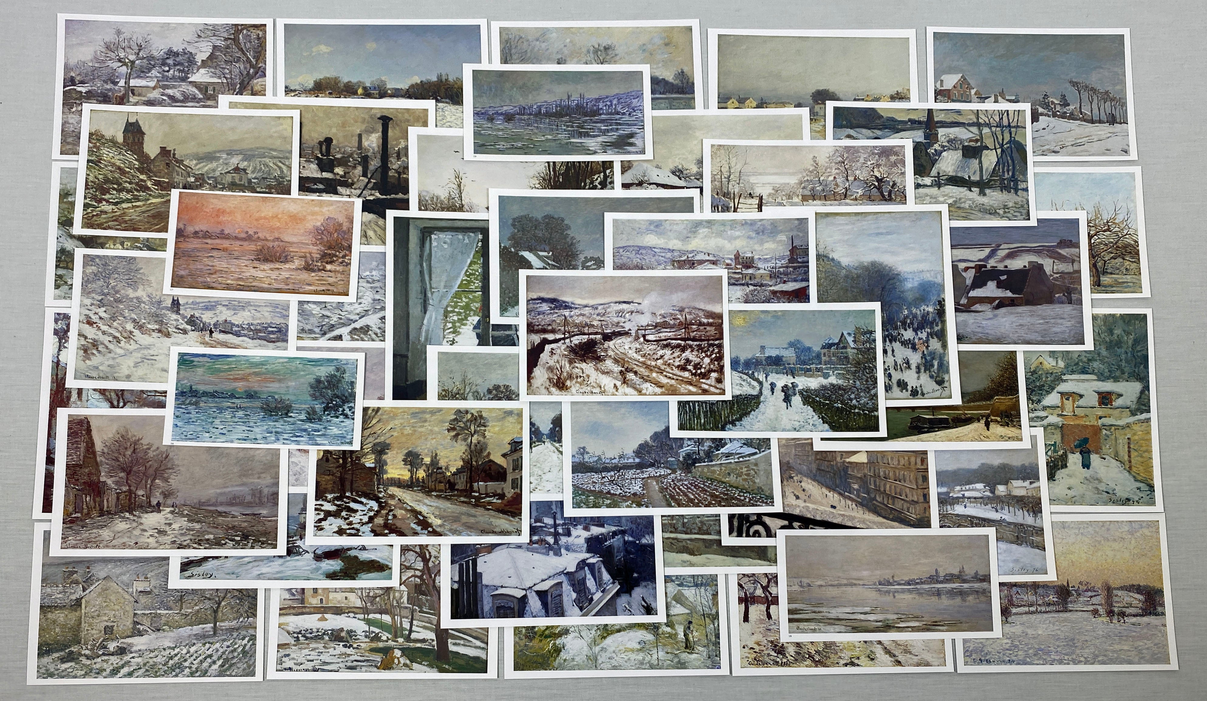 Winter Impressionist Prints