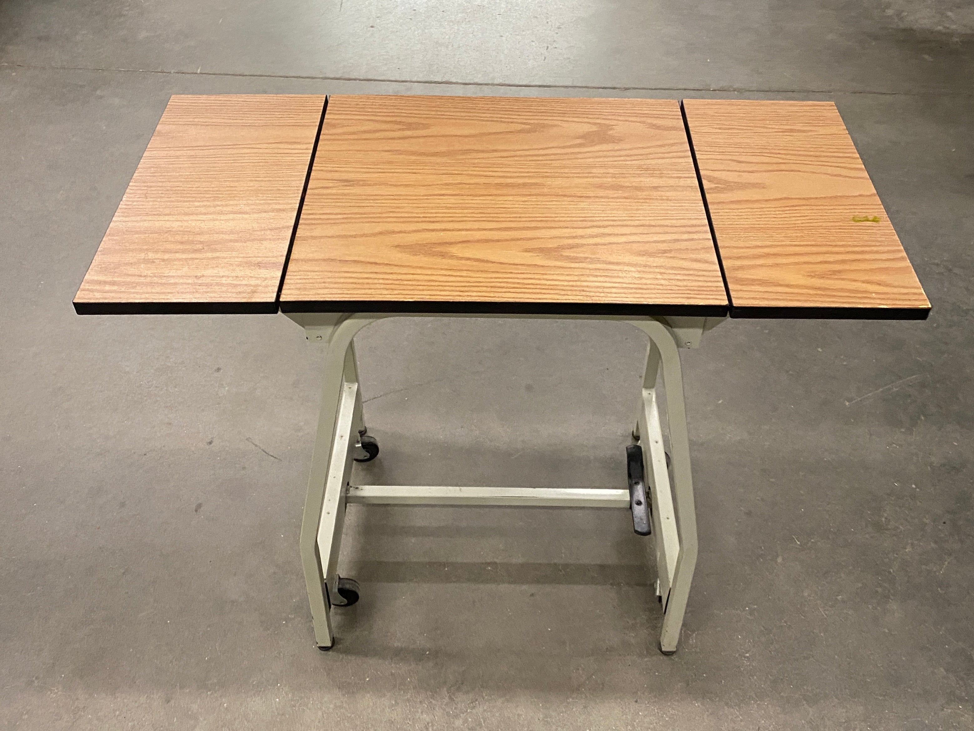 Laminate Wooden Top Folding/Rolling Desk
