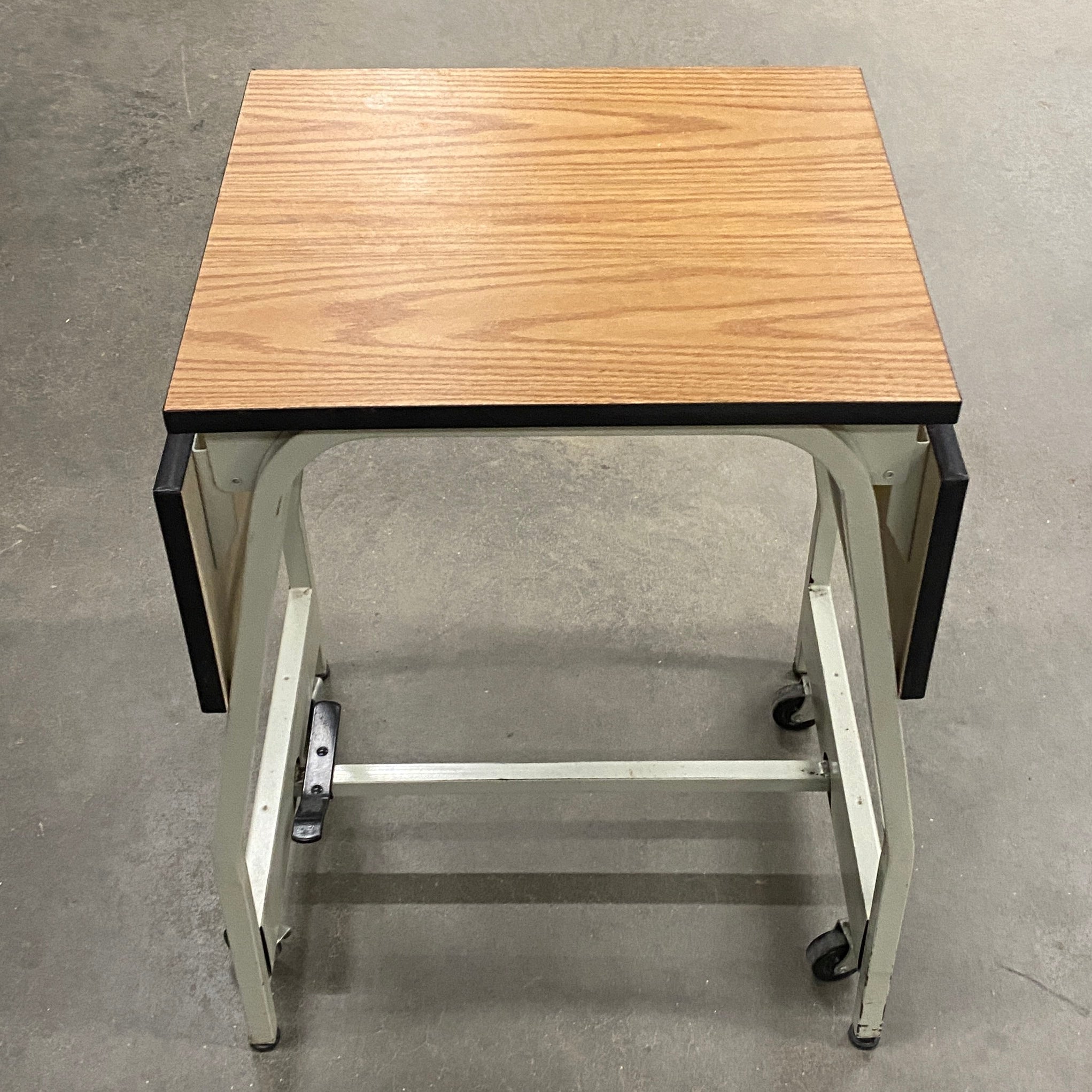 Laminate Wooden Top Folding/Rolling Desk