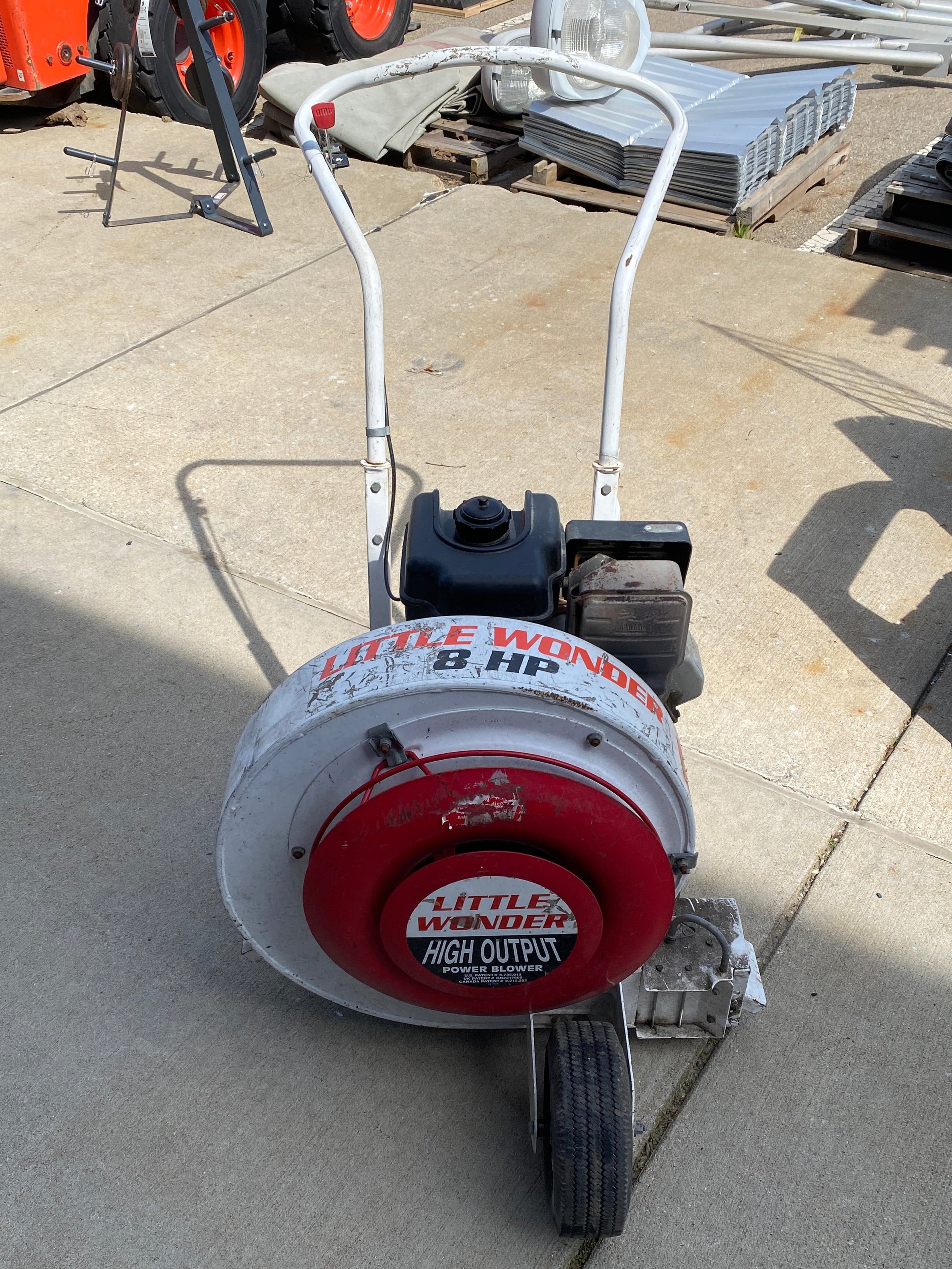 Little Wonder Walking Gas Power Leaf Blower