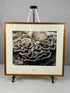 Framed "Turkey Tail Fungi" Photograph 27x24