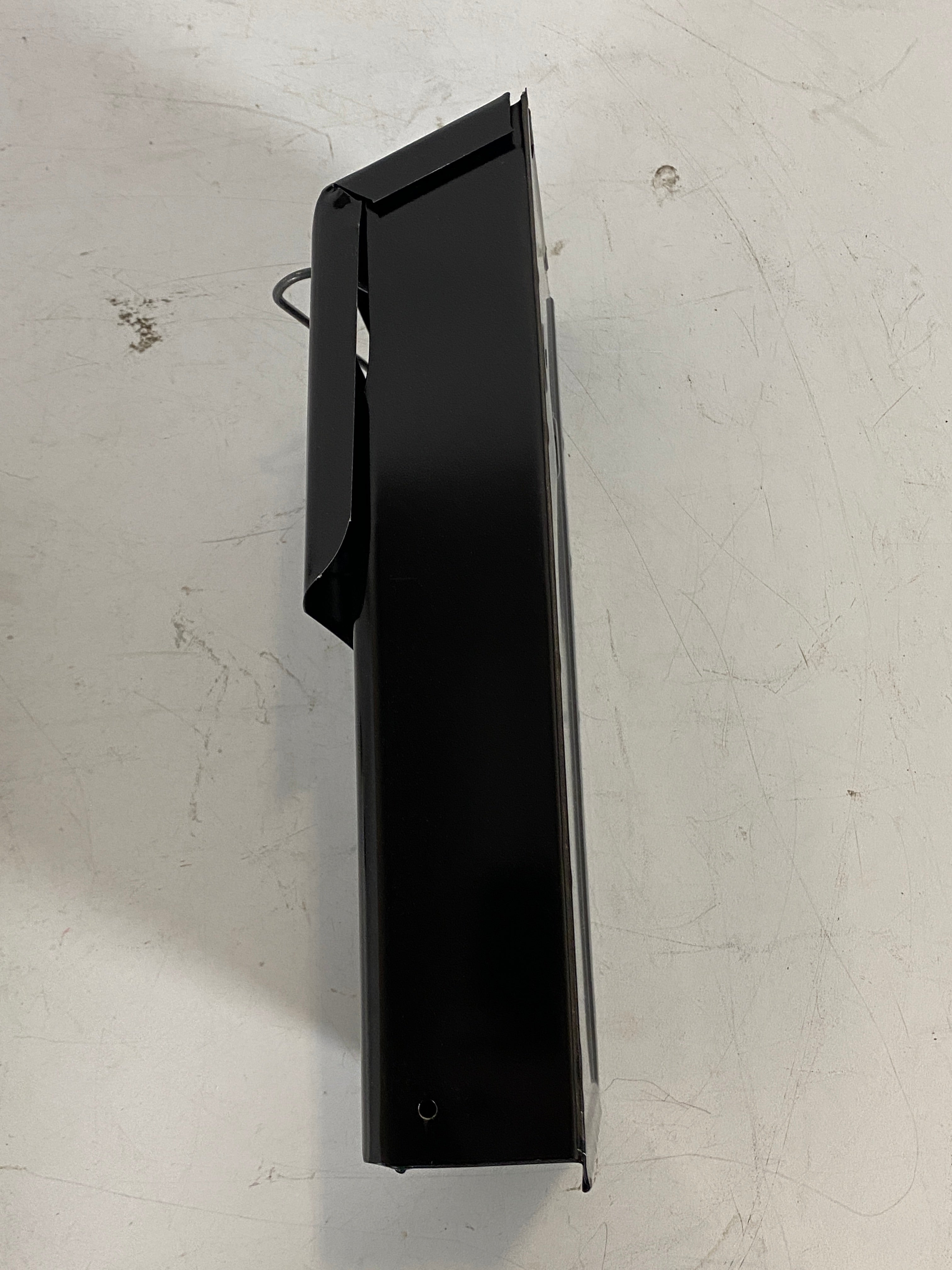 Fulton Black Satin Finish Mailbox