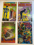 Lot of 4 Metal Men DC Comics 1964-1969