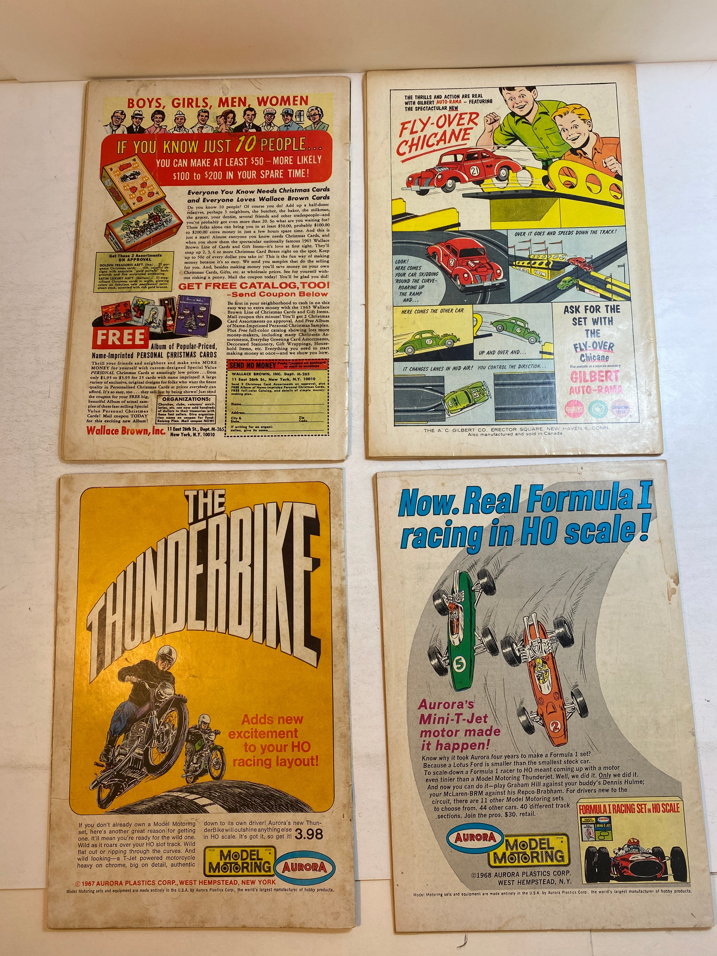 Lot of 4 Metal Men DC Comics 1964-1969