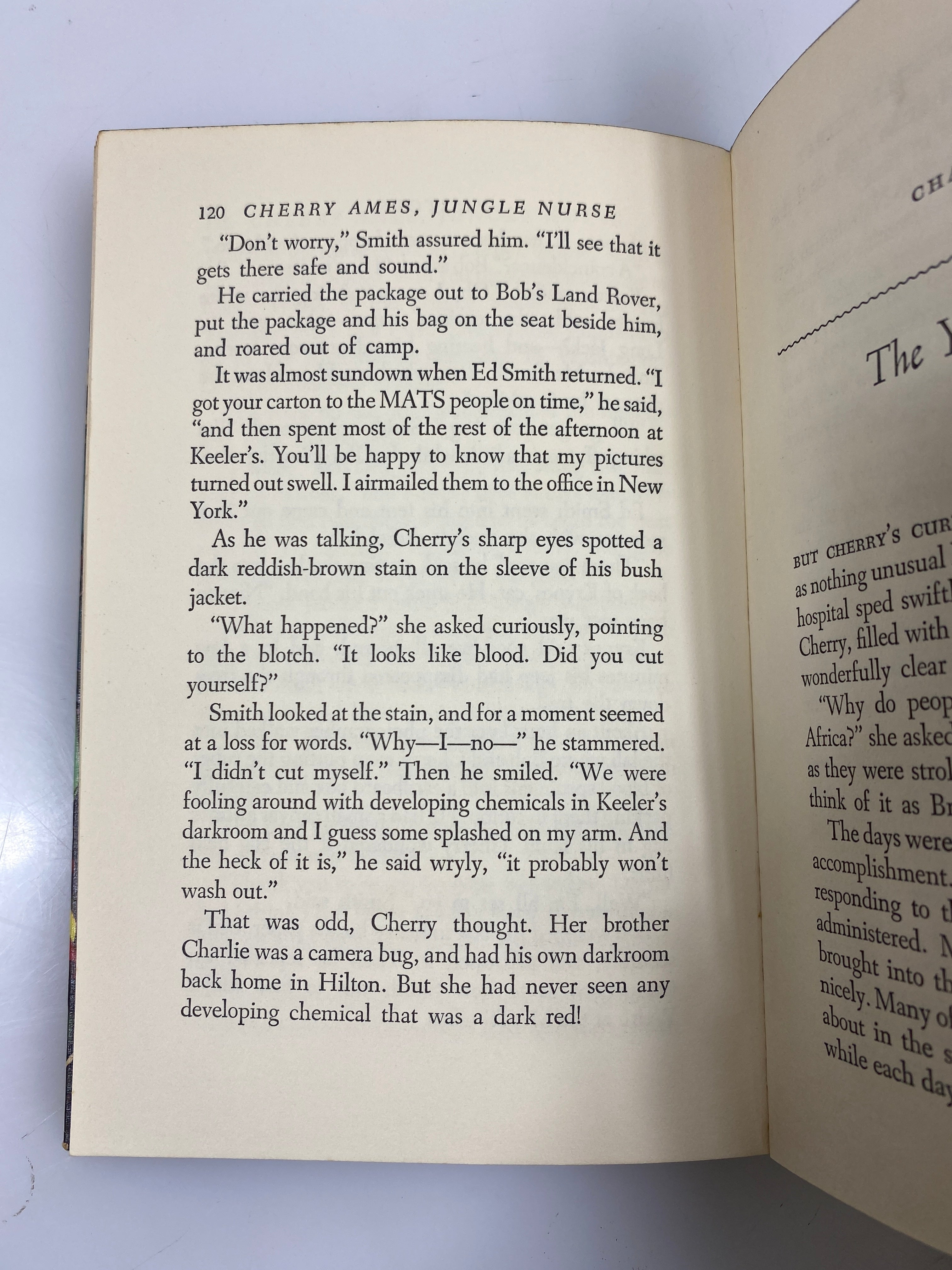 Cherry Ames Jungle Nurse by Helen Wells 1965 HC