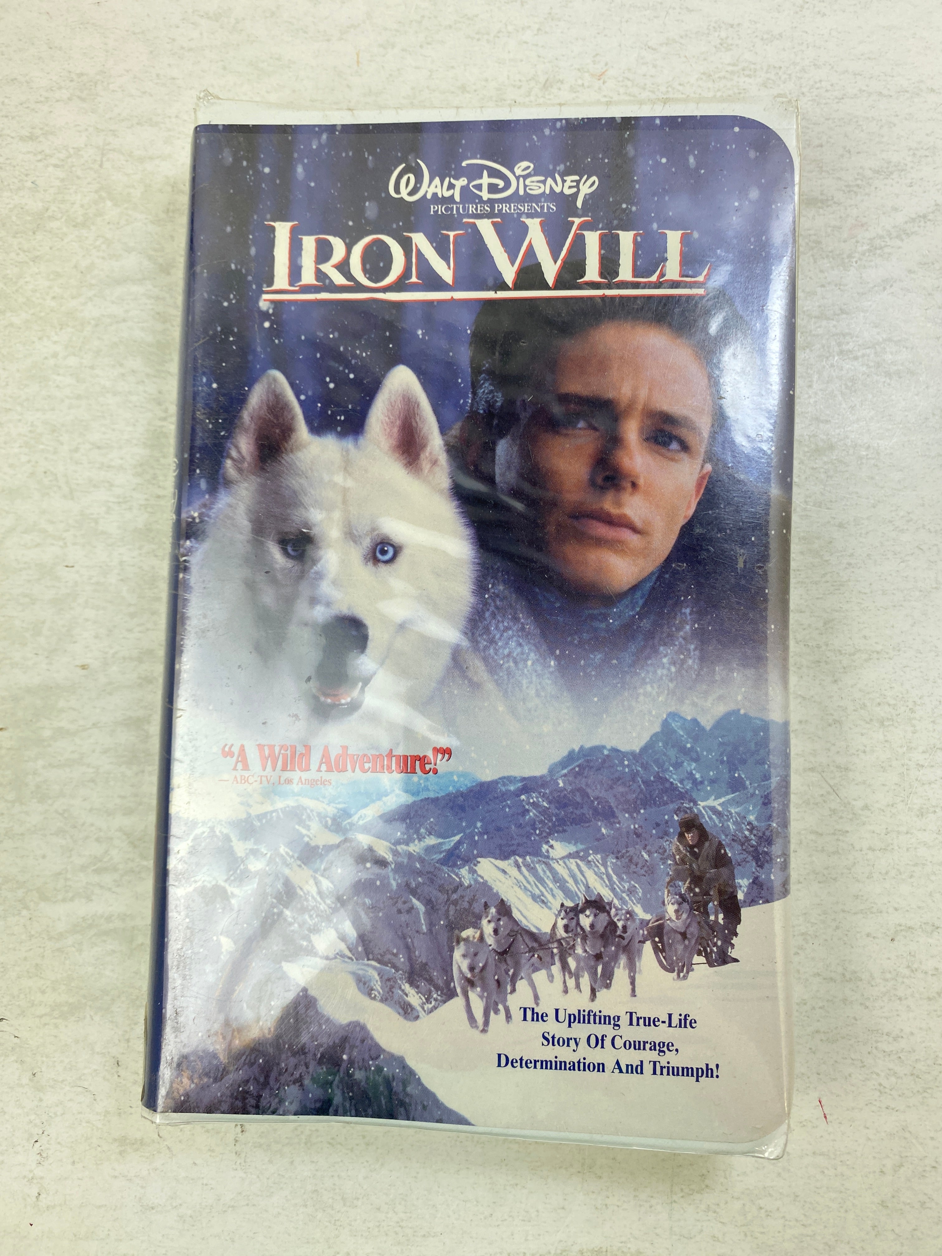Iron Will Disney VHS *New*