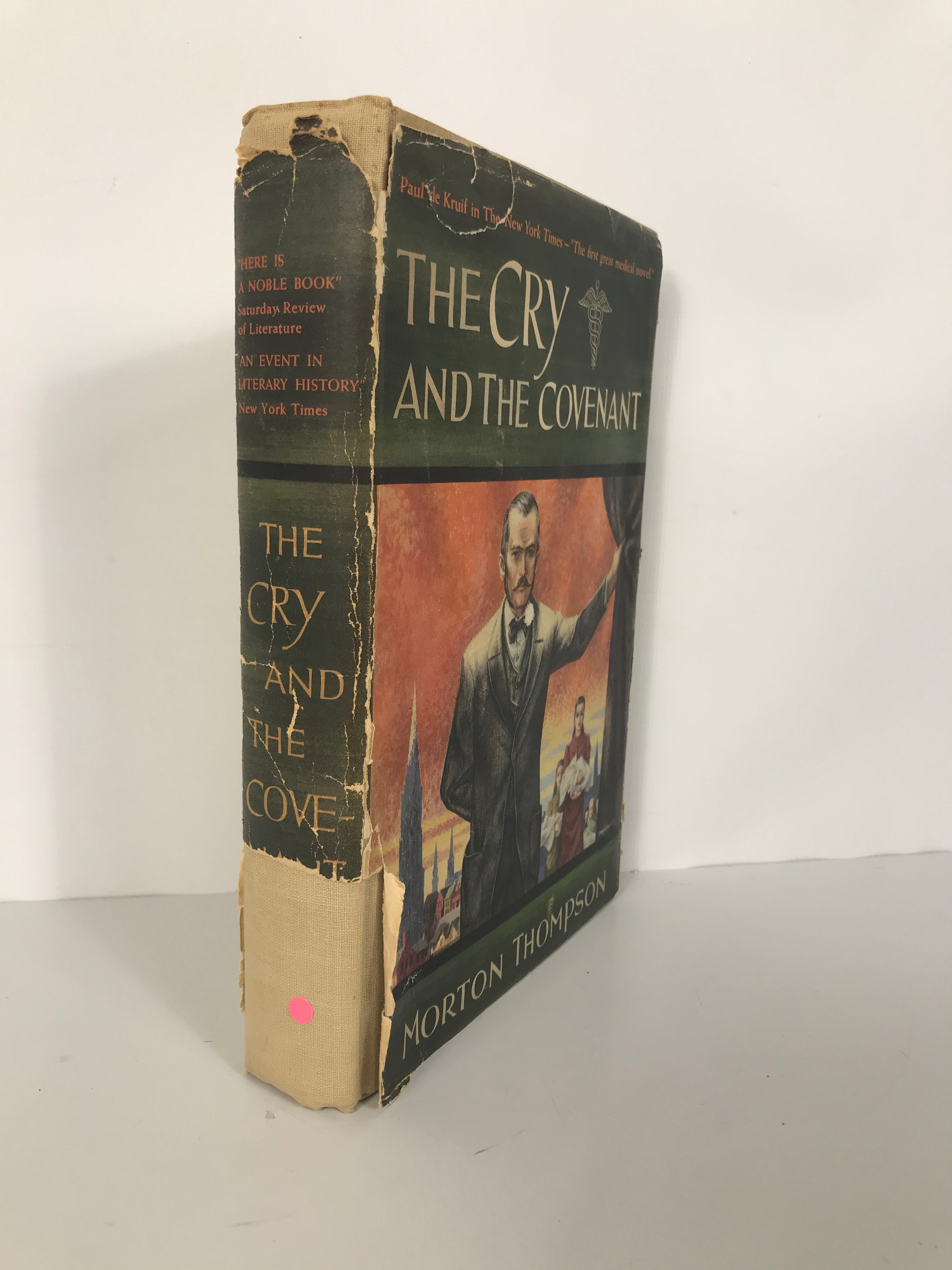 The Cry & the Covenant by Thompson 1949 1st Ed Vintage HCDJ